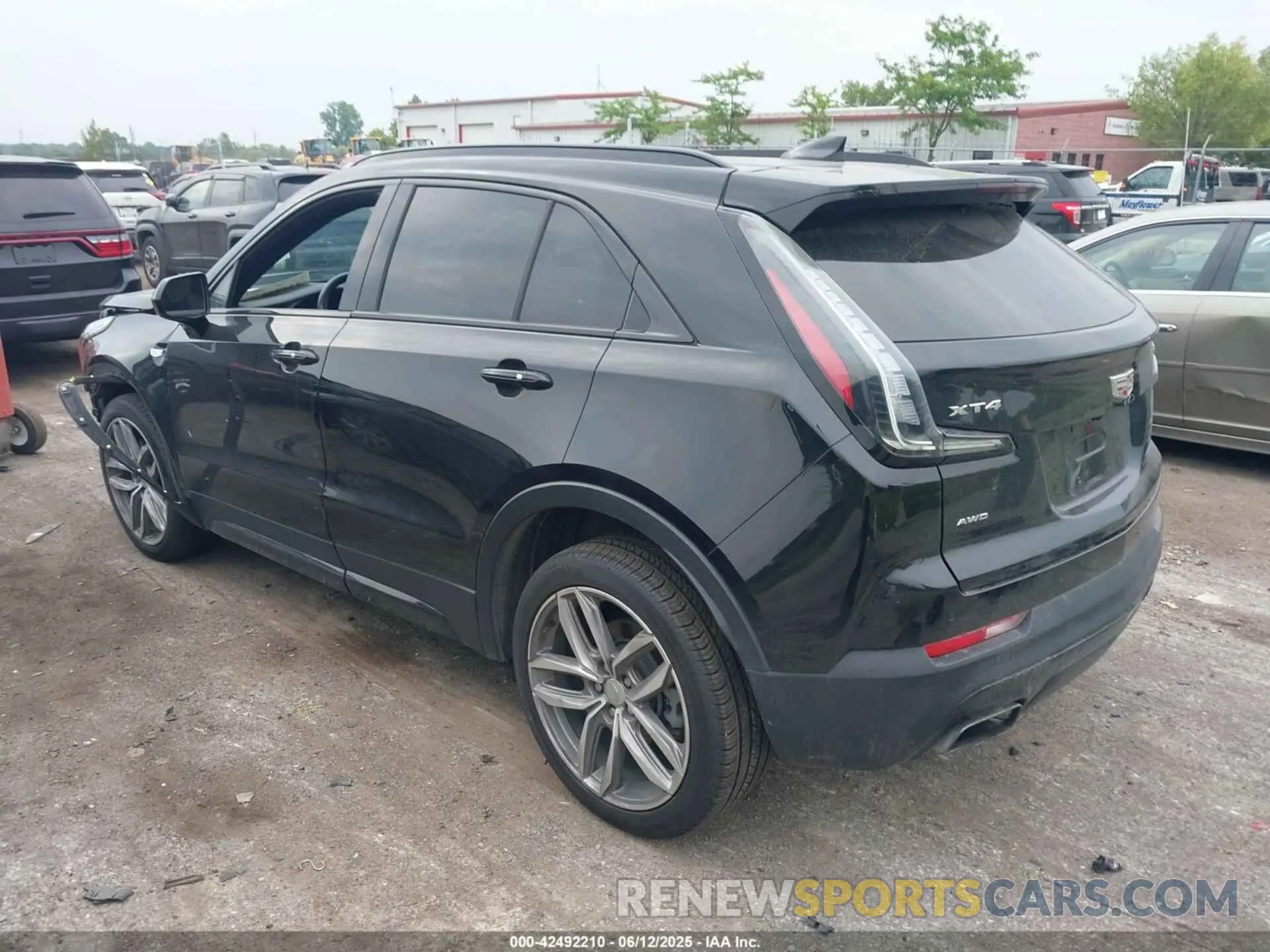 3 Photograph of a damaged car 1GYFZFR44KF150356 CADILLAC XT4 2019