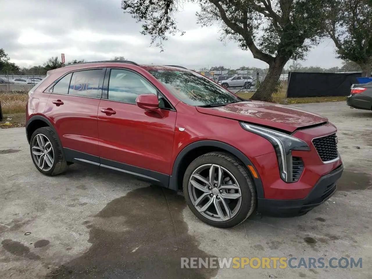 4 Photograph of a damaged car 1GYFZFR44KF186189 CADILLAC XT4 2019
