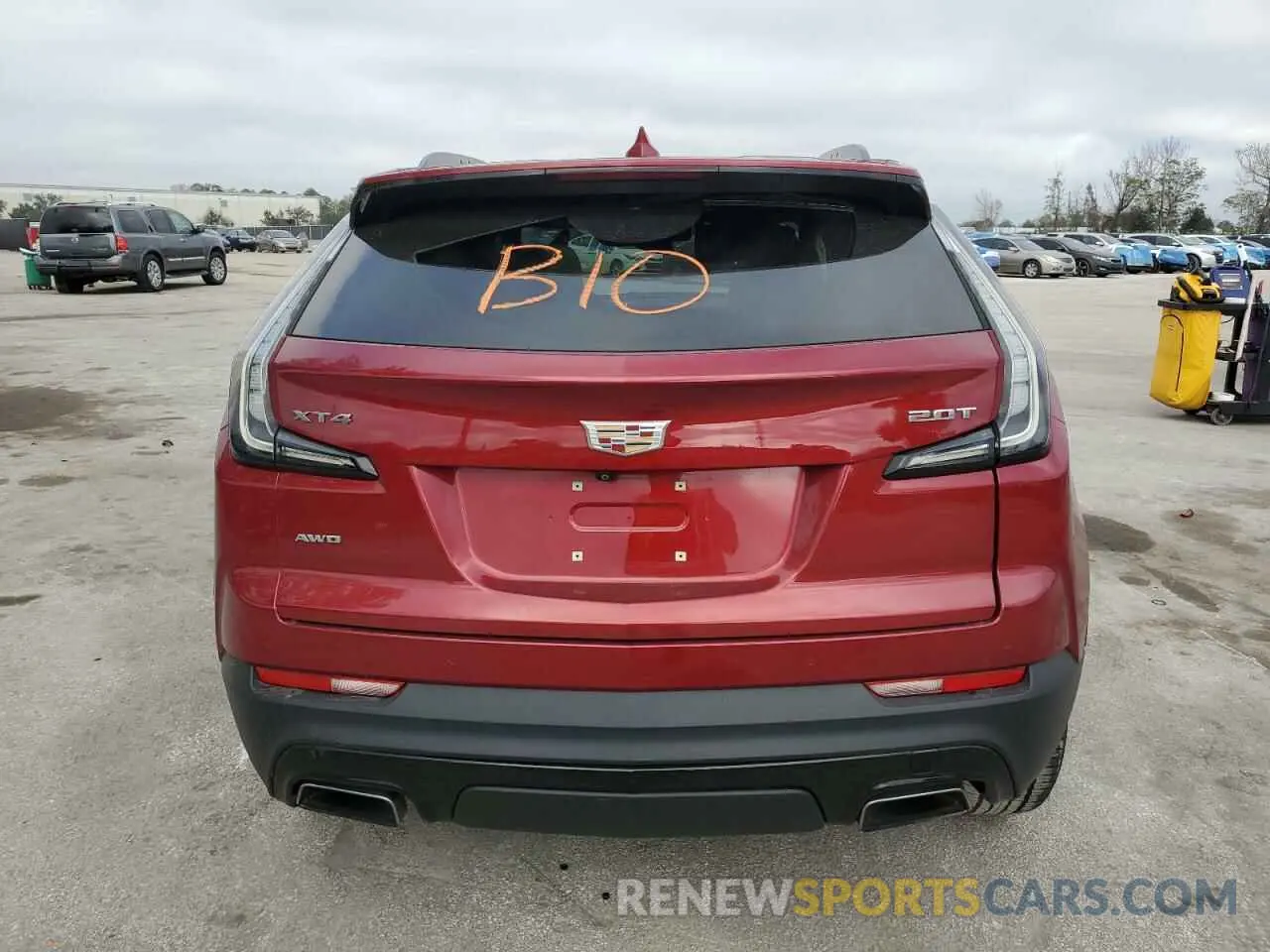 6 Photograph of a damaged car 1GYFZFR44KF186189 CADILLAC XT4 2019