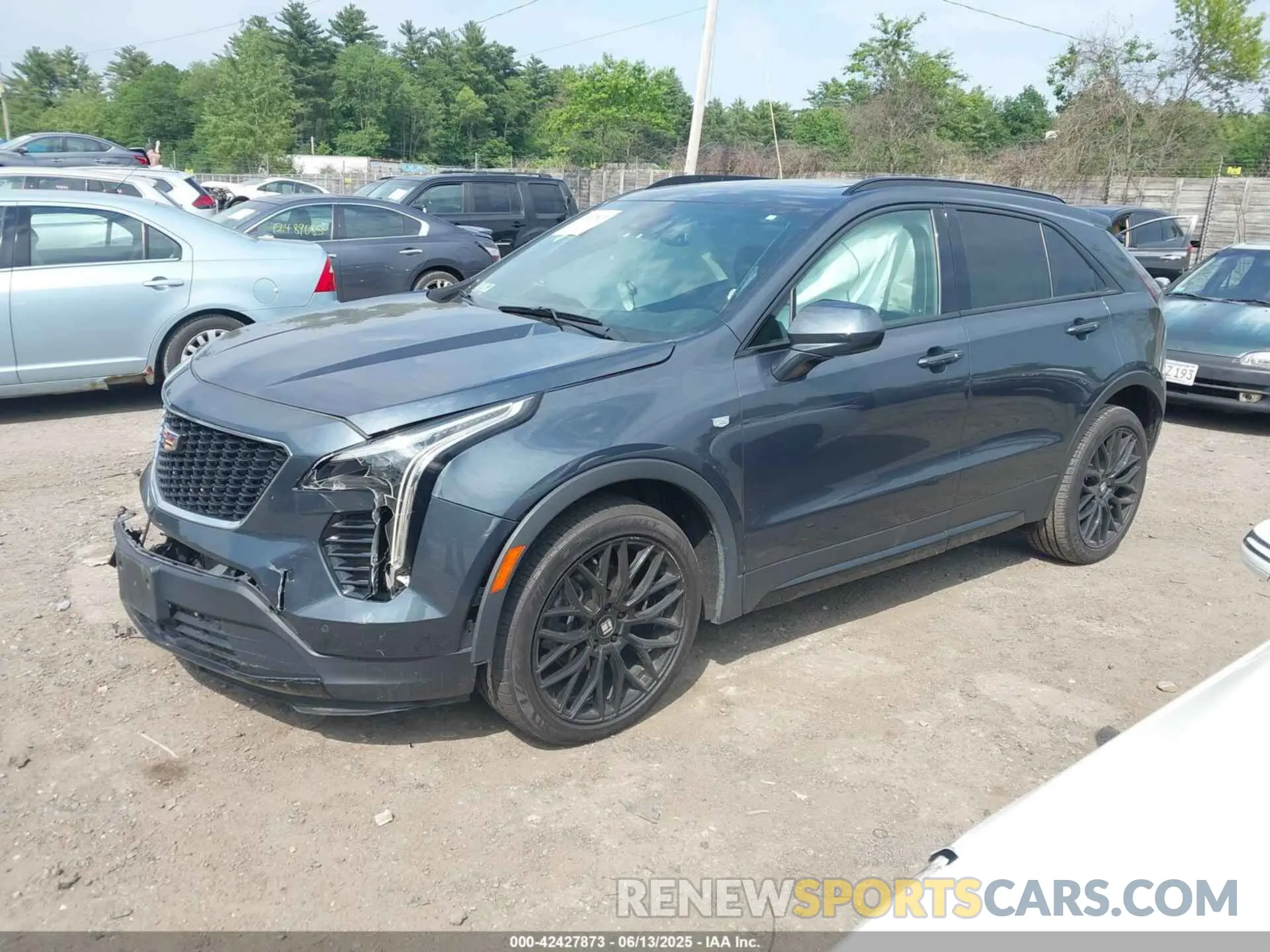 2 Photograph of a damaged car 1GYFZFR45KF202738 CADILLAC XT4 2019