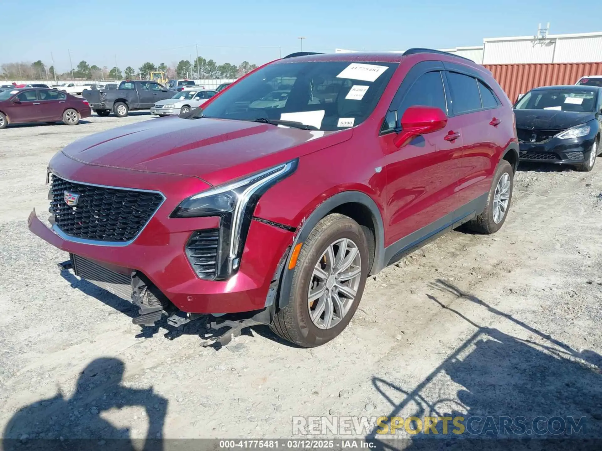 2 Photograph of a damaged car 1GYFZFR46KF229396 CADILLAC XT4 2019