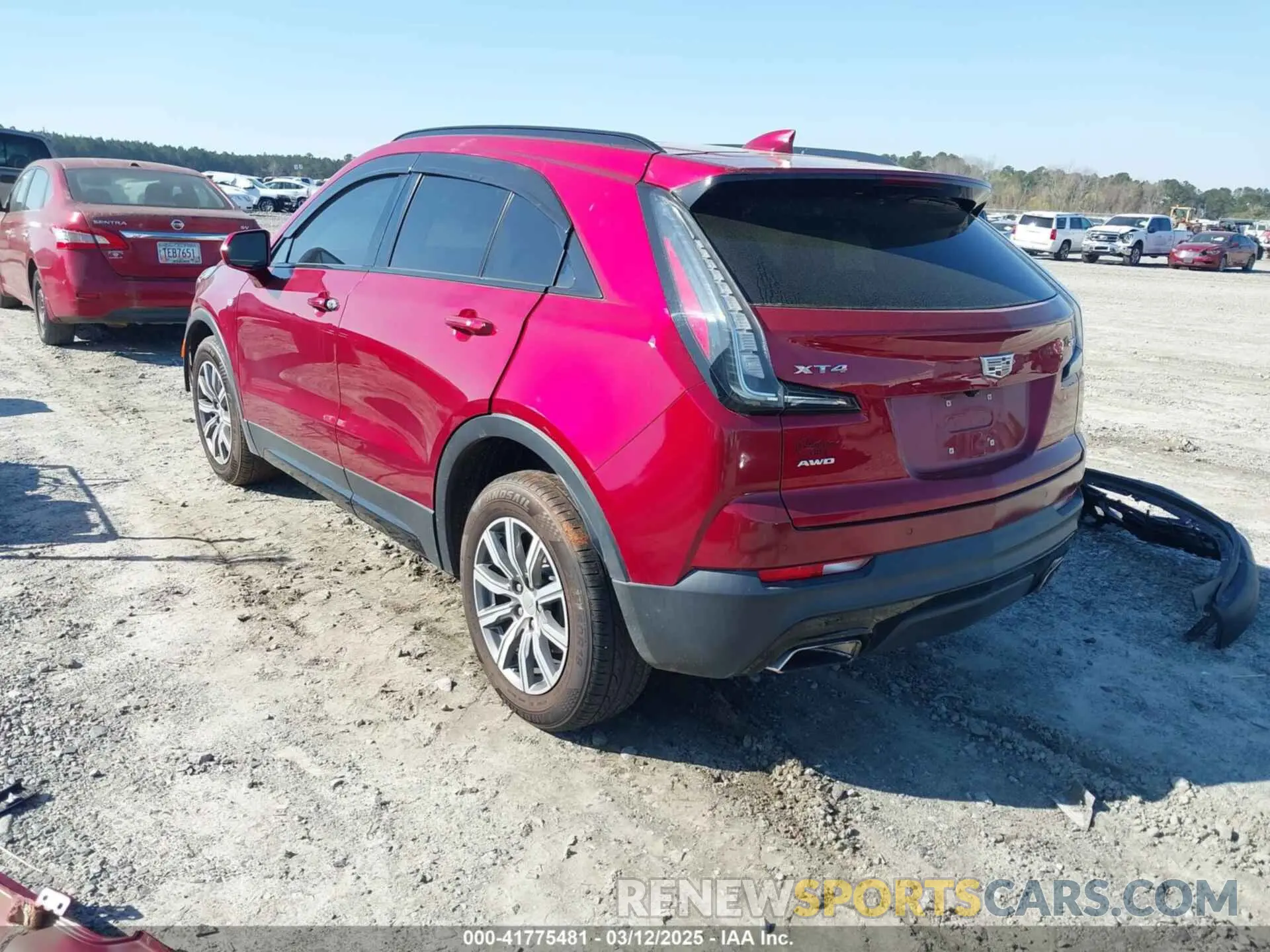3 Photograph of a damaged car 1GYFZFR46KF229396 CADILLAC XT4 2019