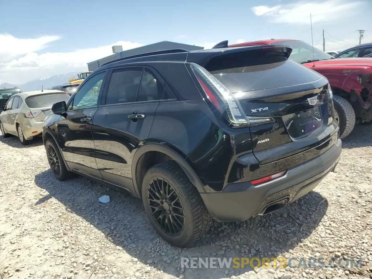 2 Photograph of a damaged car 1GYFZFR47KF152344 CADILLAC XT4 2019