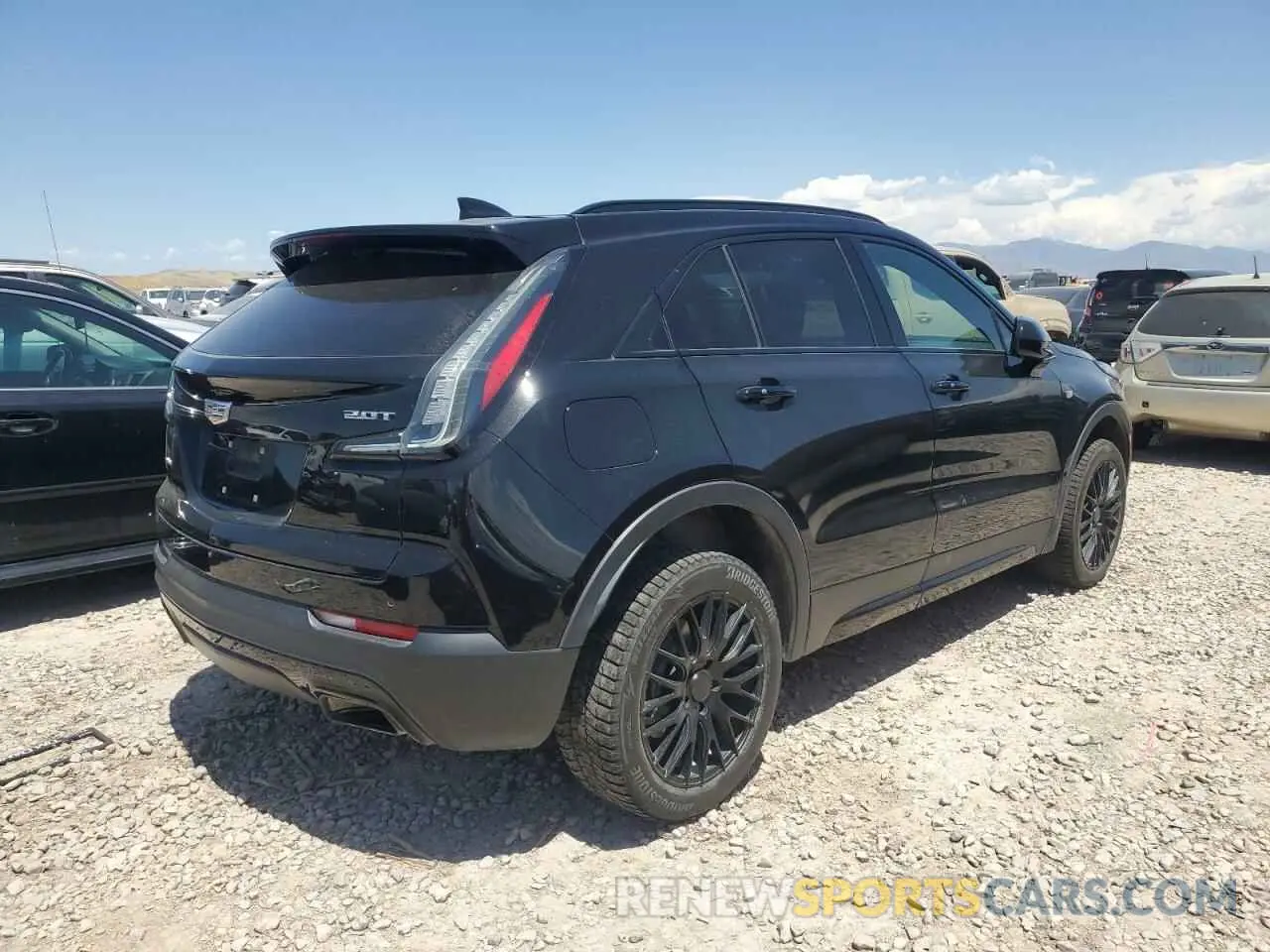 3 Photograph of a damaged car 1GYFZFR47KF152344 CADILLAC XT4 2019
