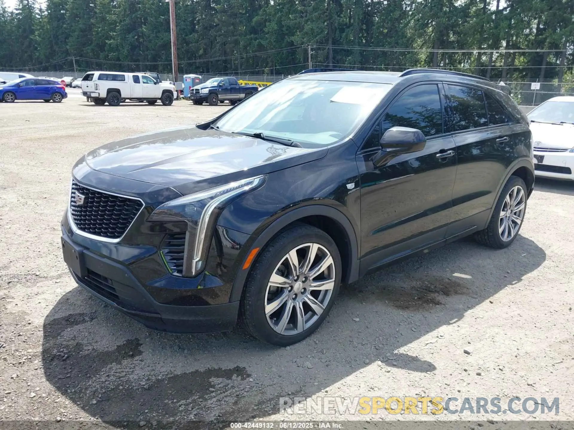 2 Photograph of a damaged car 1GYFZFR48KF119062 CADILLAC XT4 2019