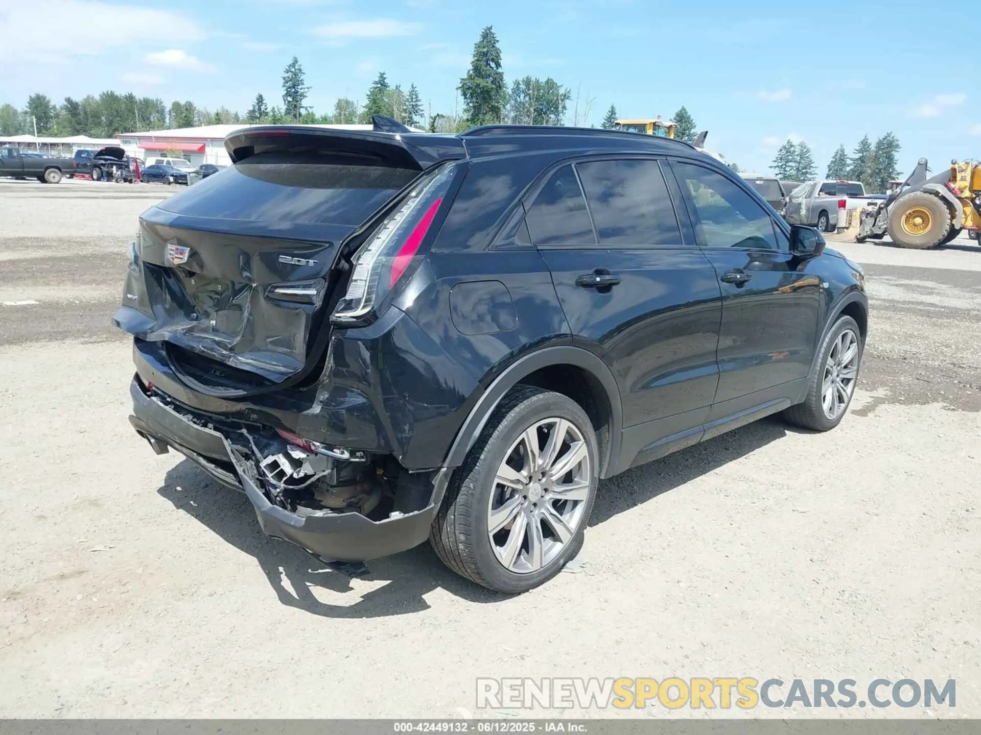 4 Photograph of a damaged car 1GYFZFR48KF119062 CADILLAC XT4 2019