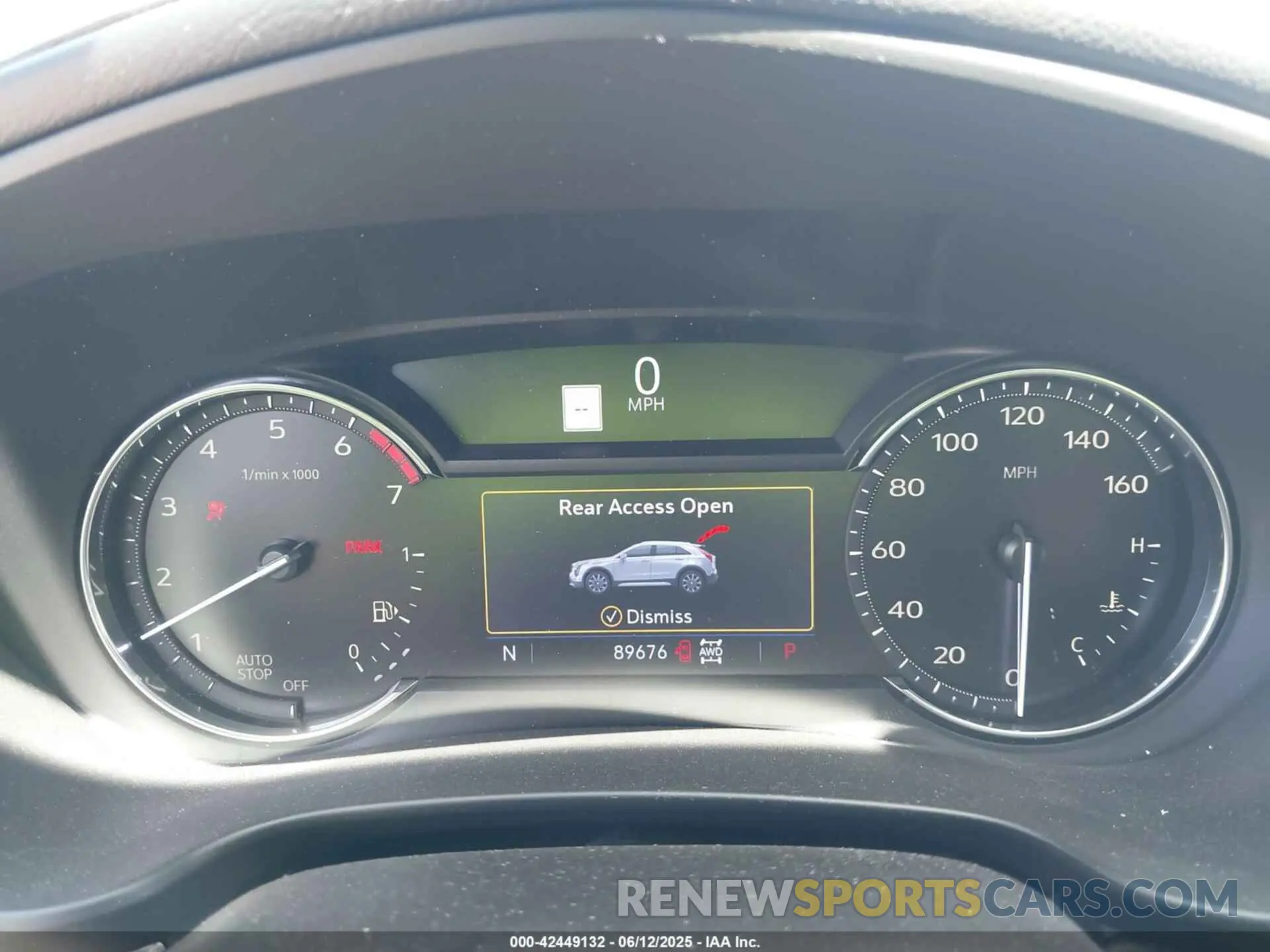 7 Photograph of a damaged car 1GYFZFR48KF119062 CADILLAC XT4 2019