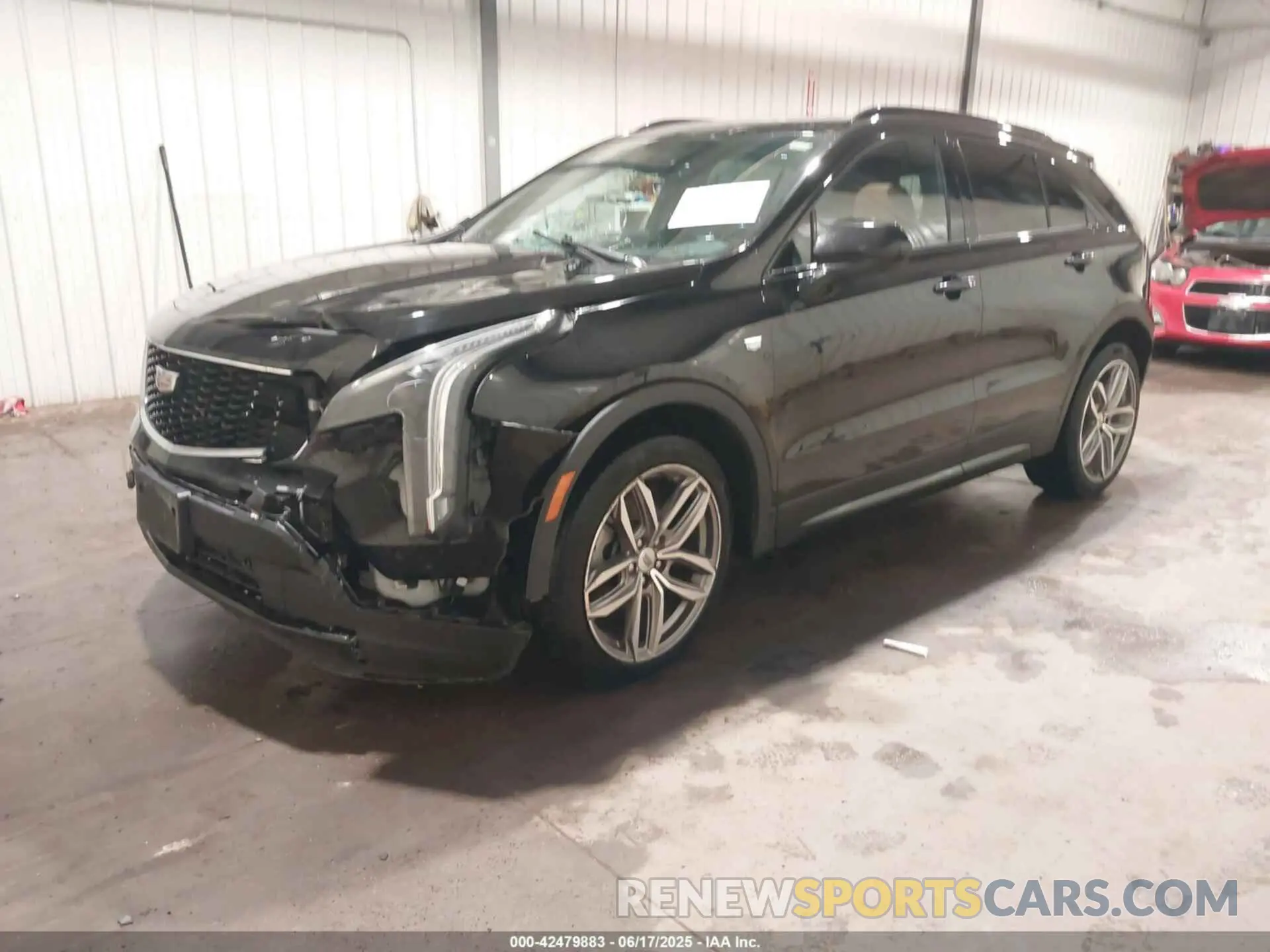 2 Photograph of a damaged car 1GYFZFR4XKF159904 CADILLAC XT4 2019