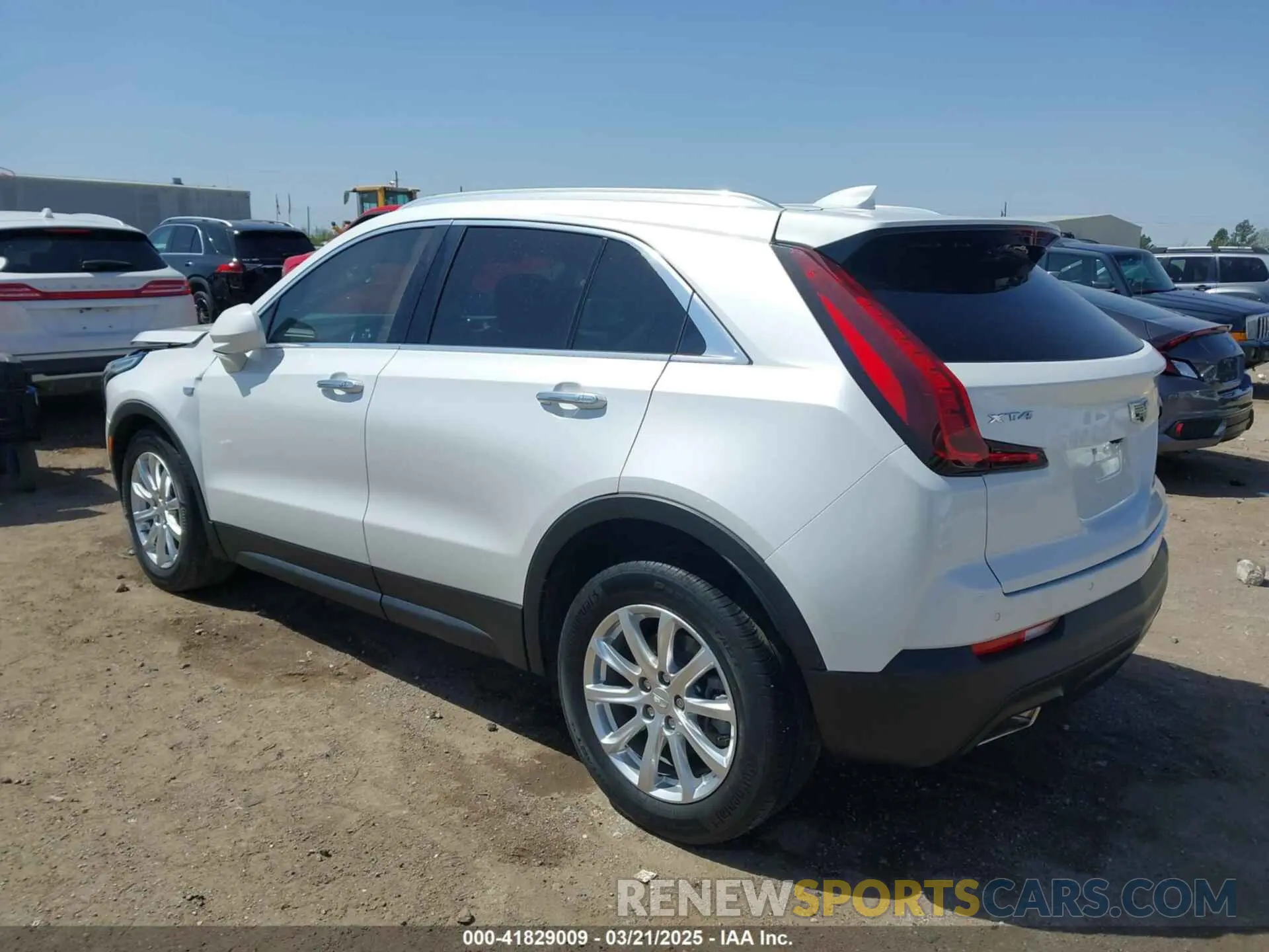 3 Photograph of a damaged car 1GYAZAR40LF139918 CADILLAC XT4 2020