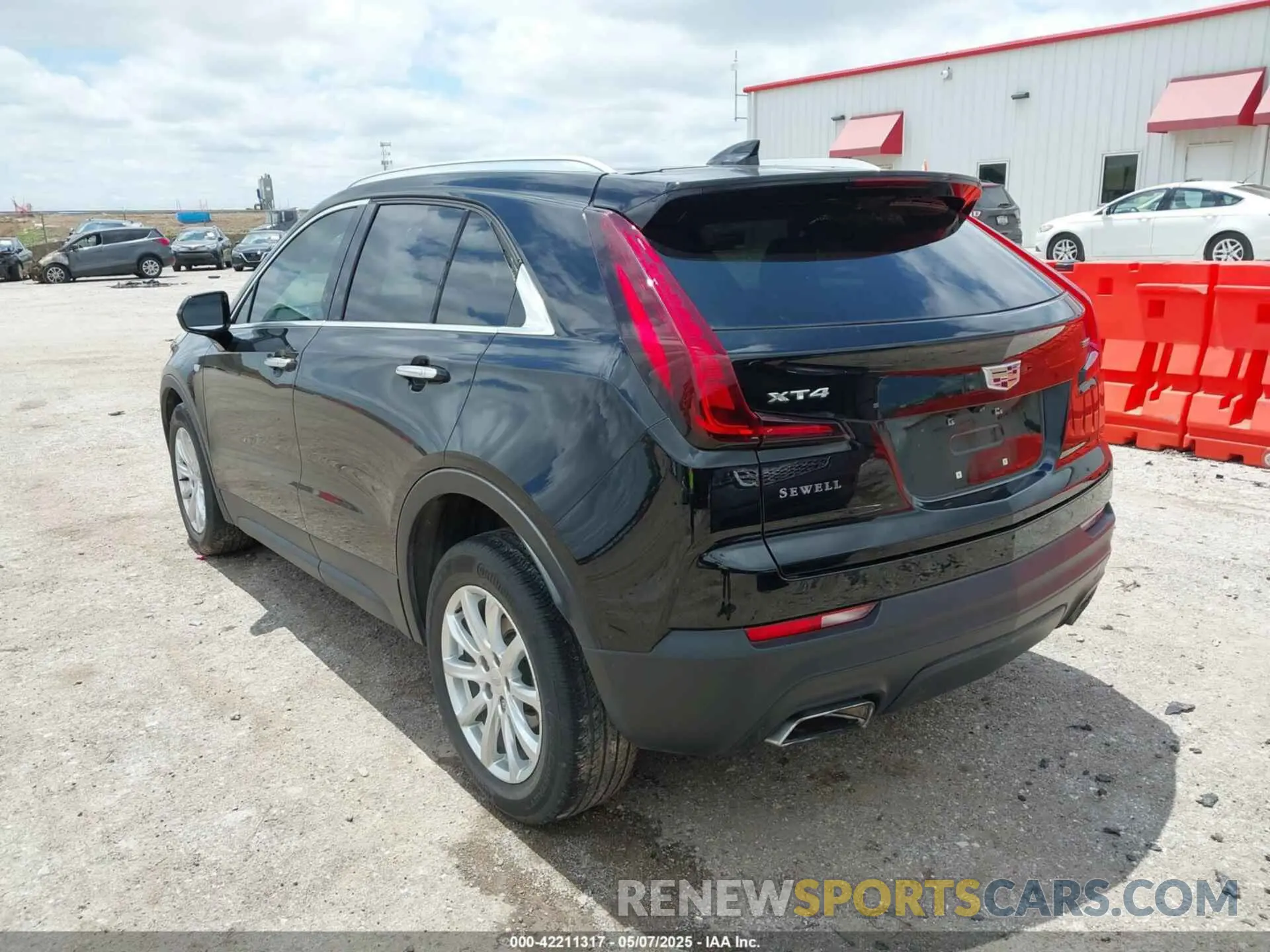 3 Photograph of a damaged car 1GYAZAR4XLF146598 CADILLAC XT4 2020