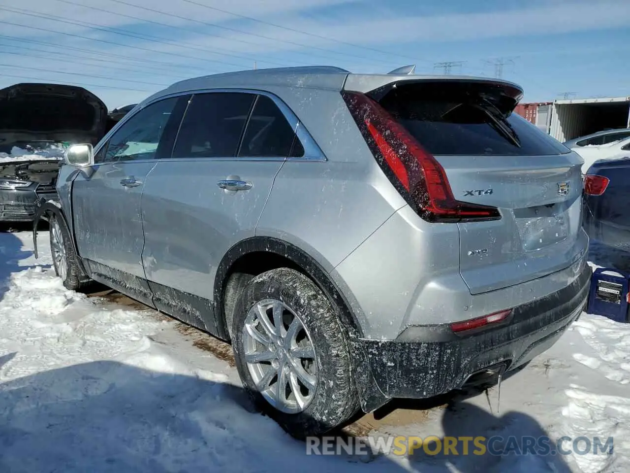 2 Photograph of a damaged car 1GYFZBR44LF093831 CADILLAC XT4 2020