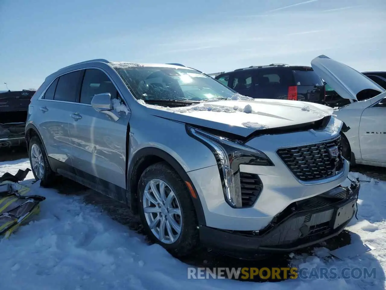 4 Photograph of a damaged car 1GYFZBR44LF093831 CADILLAC XT4 2020