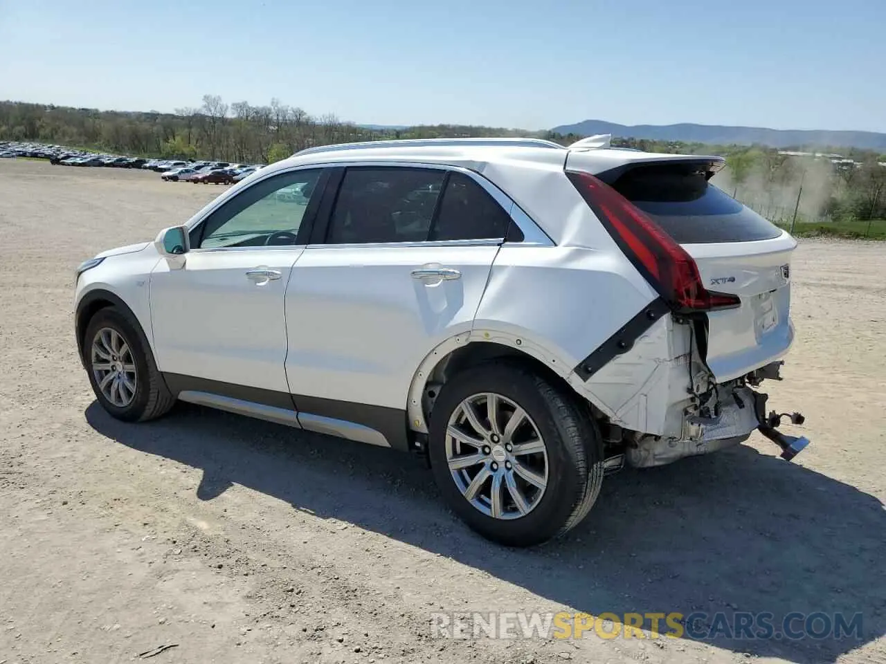 2 Photograph of a damaged car 1GYFZCR41LF036945 CADILLAC XT4 2020
