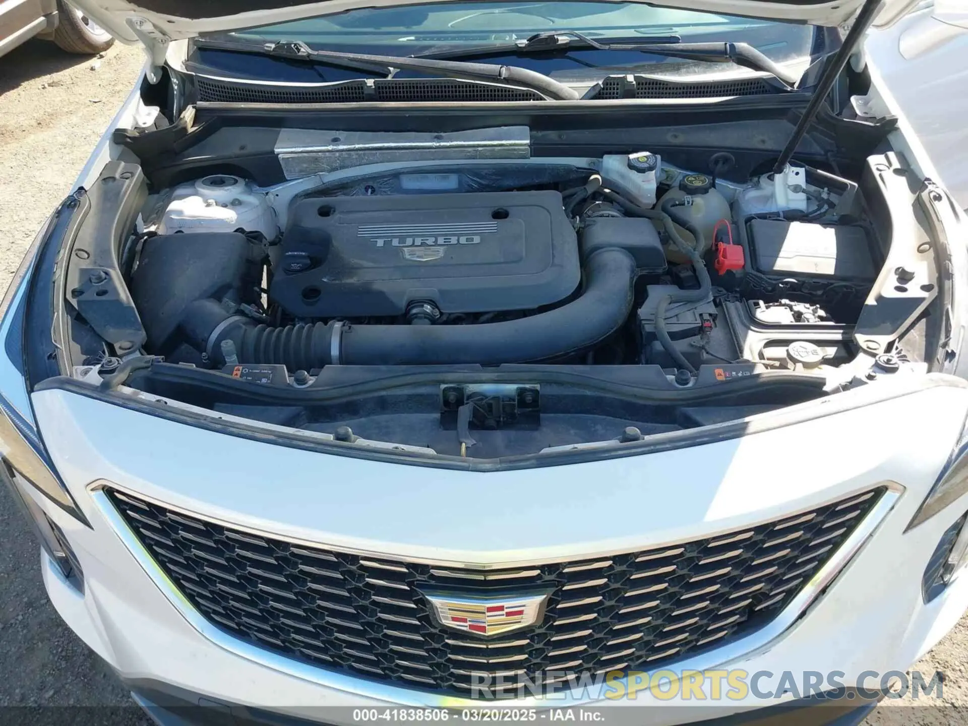 10 Photograph of a damaged car 1GYFZCR41LF115094 CADILLAC XT4 2020