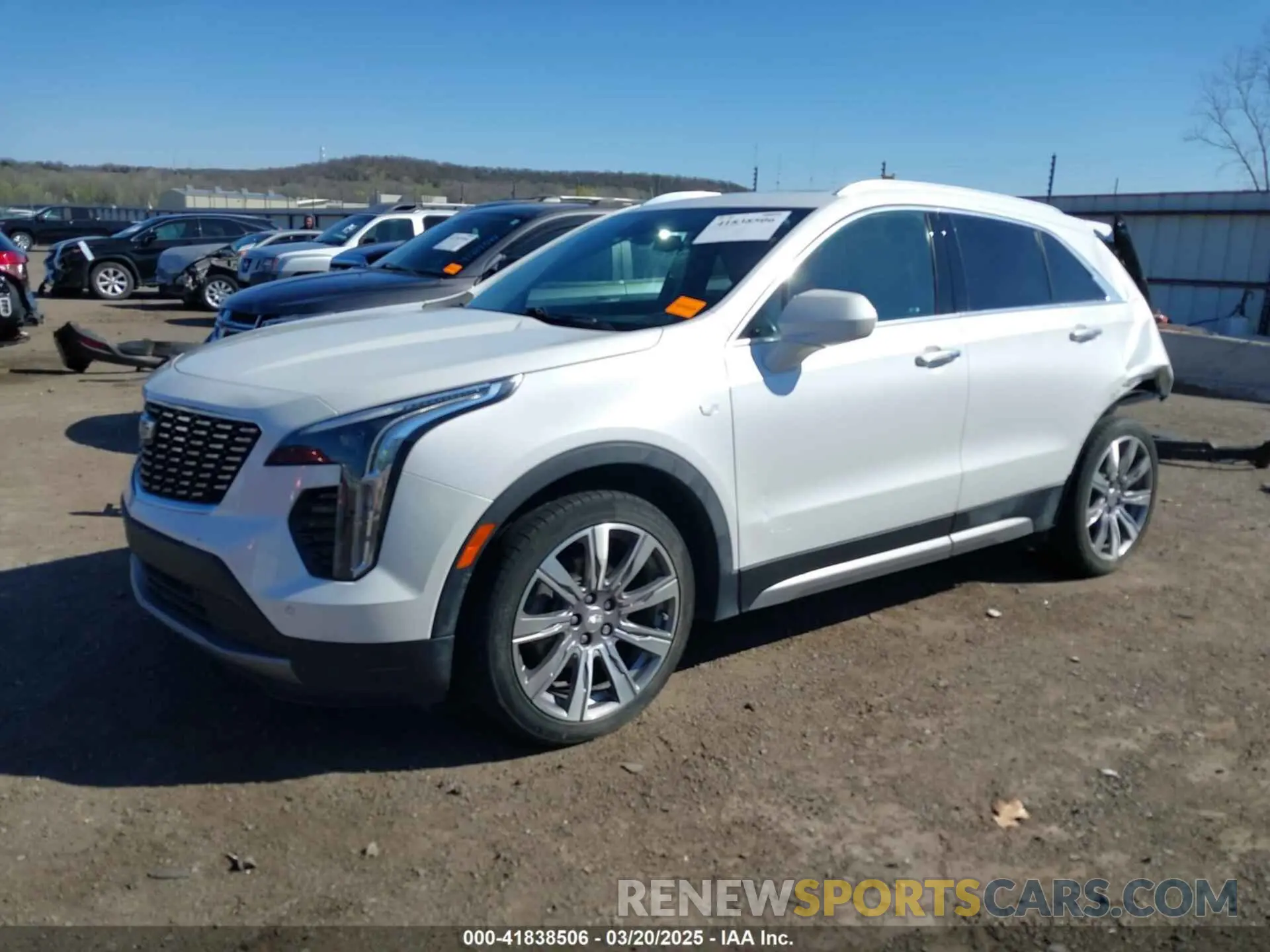 2 Photograph of a damaged car 1GYFZCR41LF115094 CADILLAC XT4 2020