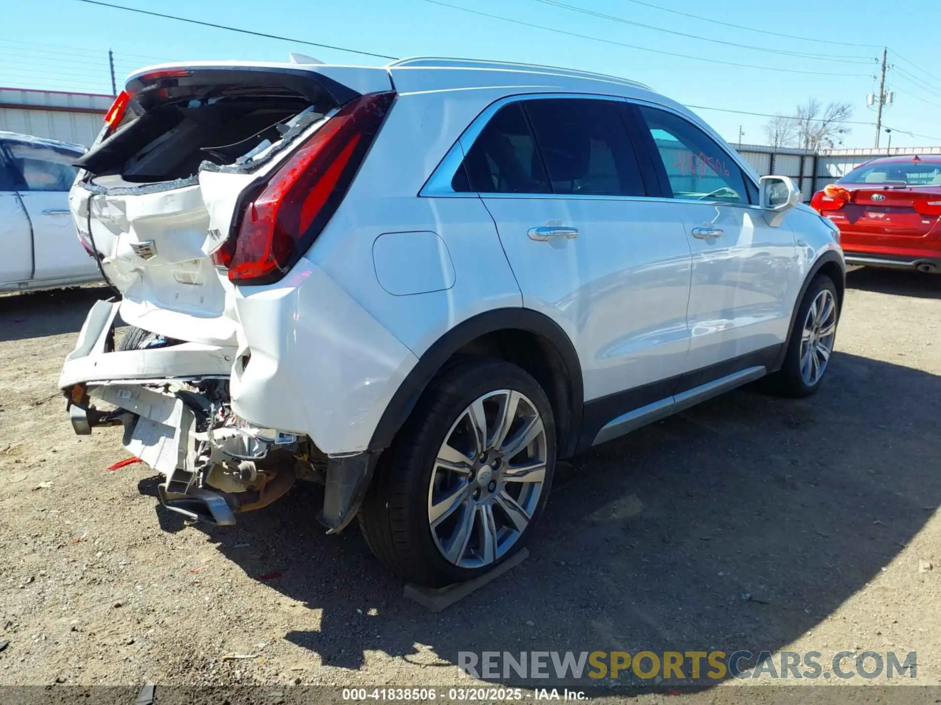 4 Photograph of a damaged car 1GYFZCR41LF115094 CADILLAC XT4 2020