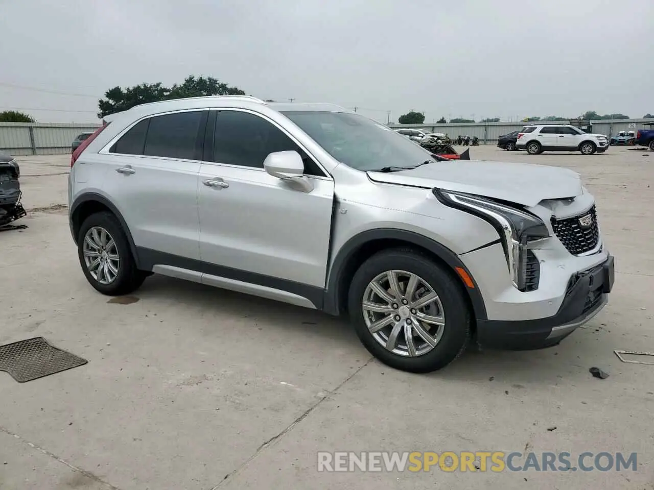4 Photograph of a damaged car 1GYFZCR42LF115413 CADILLAC XT4 2020