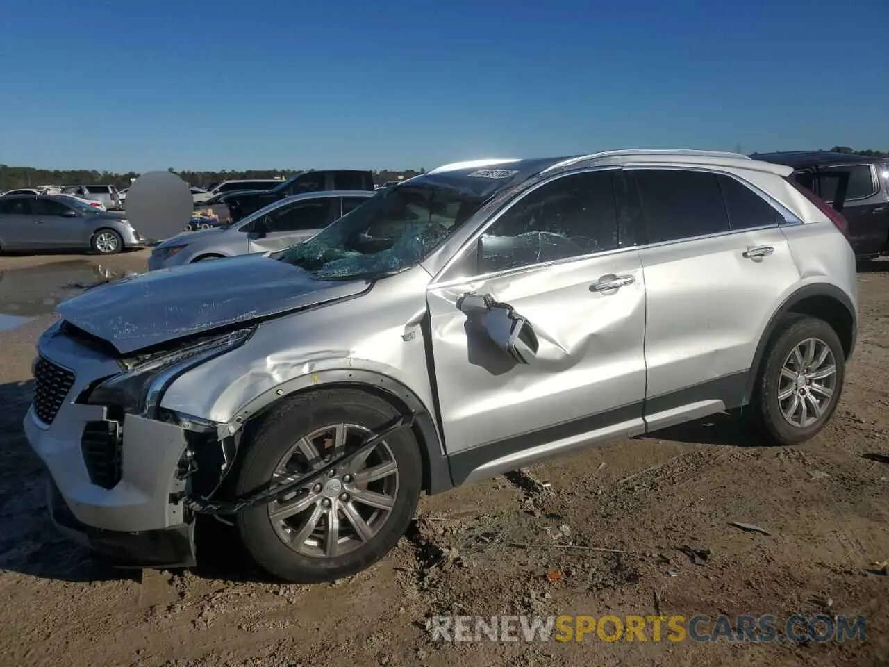 1 Photograph of a damaged car 1GYFZCR44LF099246 CADILLAC XT4 2020