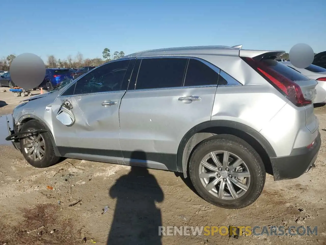 2 Photograph of a damaged car 1GYFZCR44LF099246 CADILLAC XT4 2020