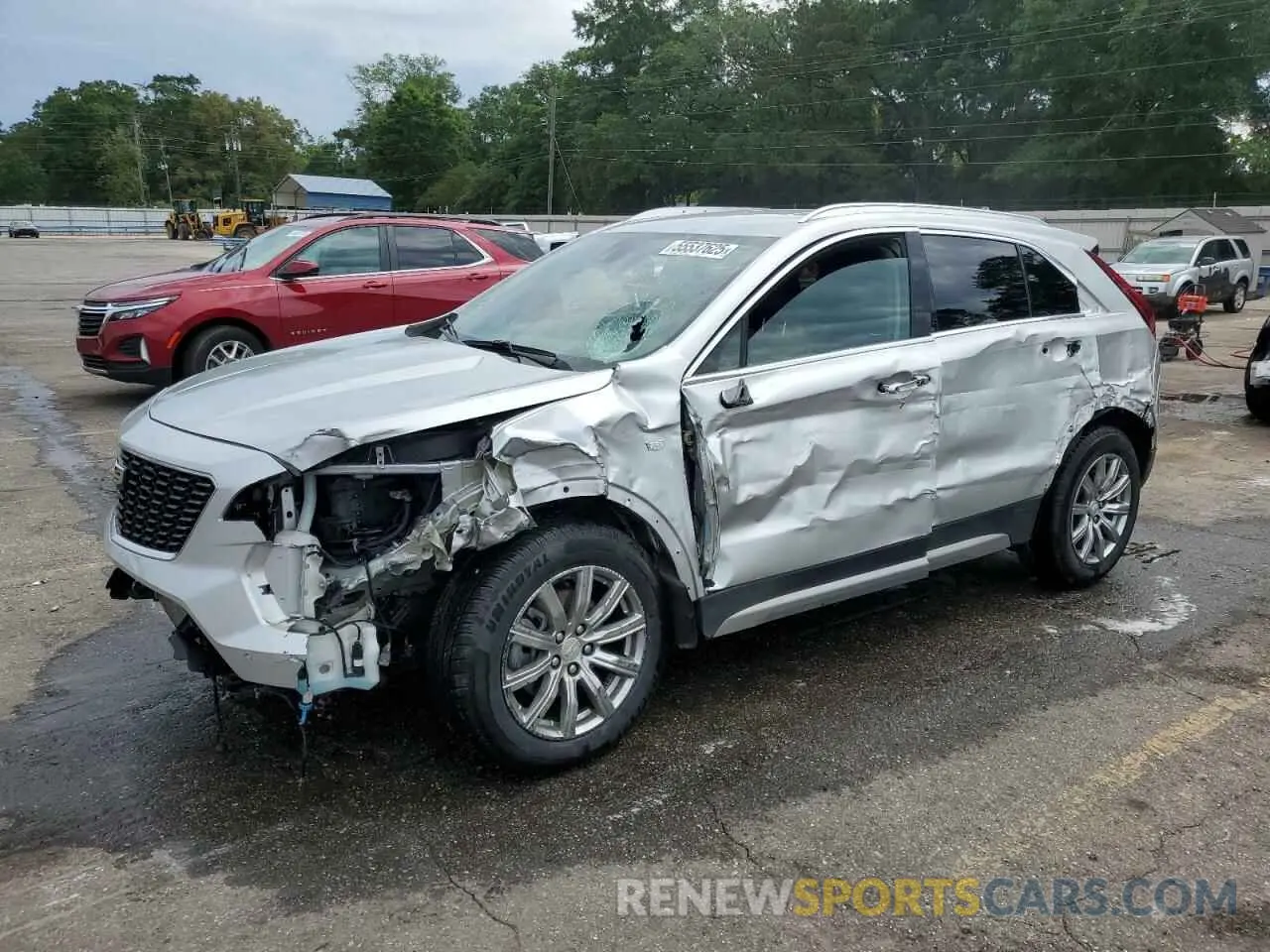 1 Photograph of a damaged car 1GYFZCR45LF027018 CADILLAC XT4 2020