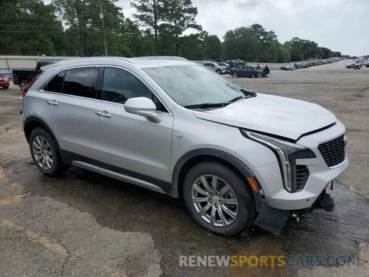 4 Photograph of a damaged car 1GYFZCR45LF027018 CADILLAC XT4 2020