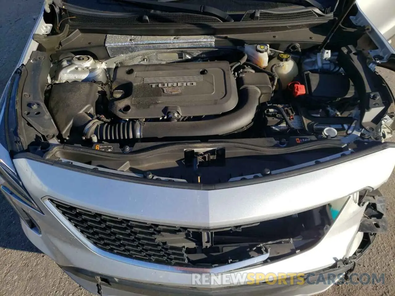 14 Photograph of a damaged car 1GYFZCR45LF078258 CADILLAC XT4 2020