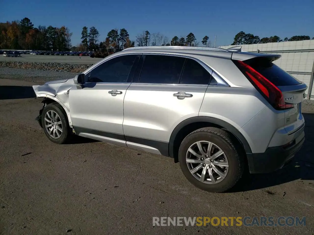 2 Photograph of a damaged car 1GYFZCR45LF078258 CADILLAC XT4 2020