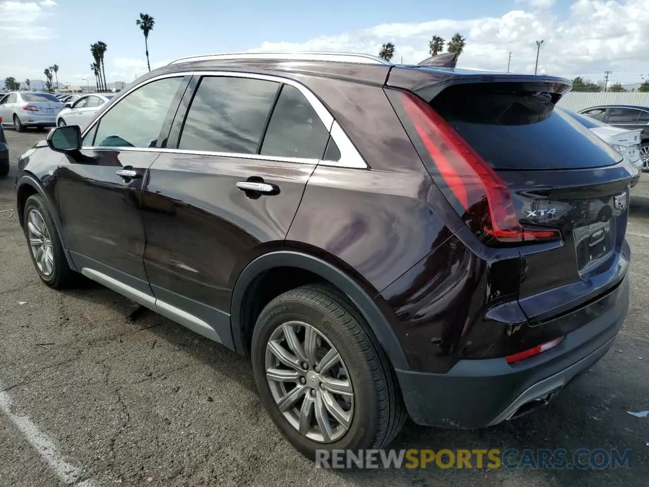 2 Photograph of a damaged car 1GYFZCR46LF112188 CADILLAC XT4 2020