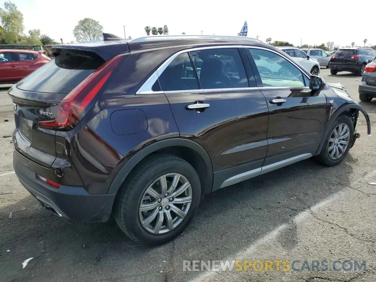 3 Photograph of a damaged car 1GYFZCR46LF112188 CADILLAC XT4 2020