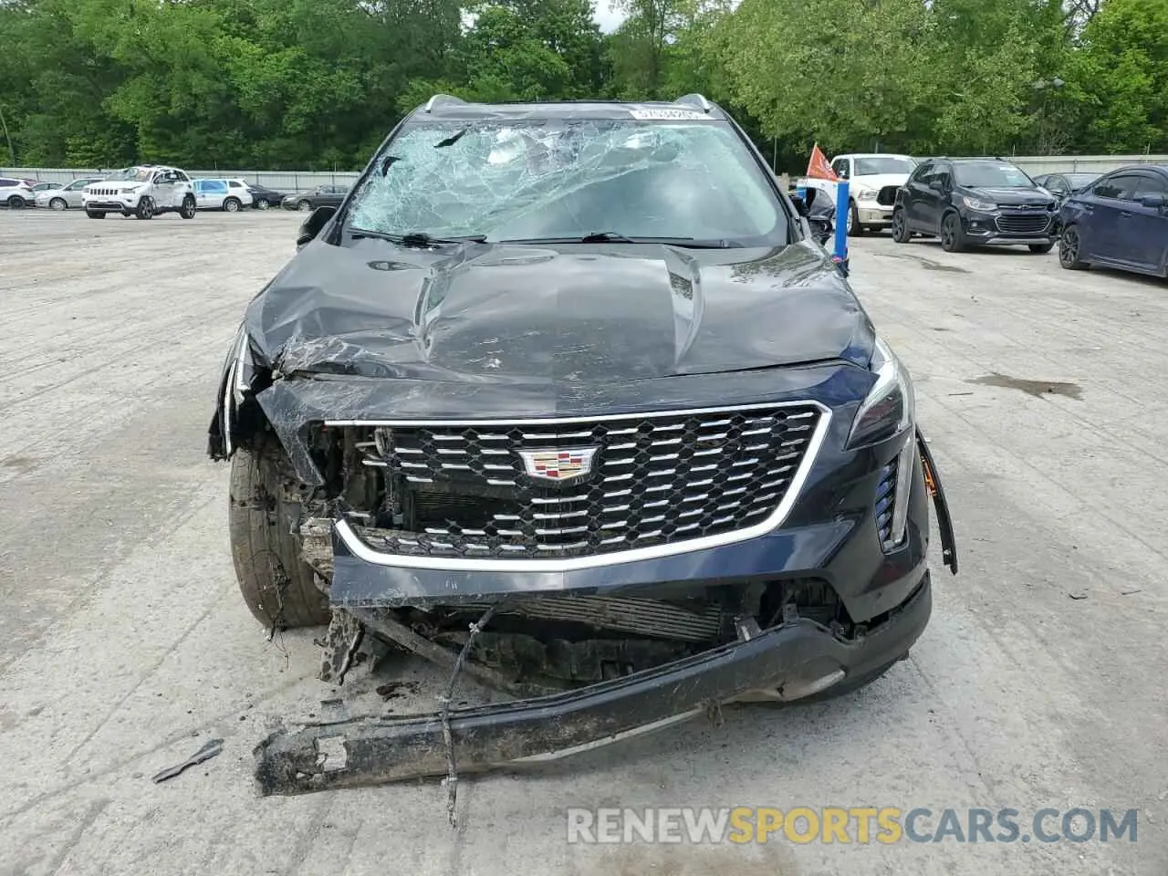 5 Photograph of a damaged car 1GYFZCR46LF113499 CADILLAC XT4 2020