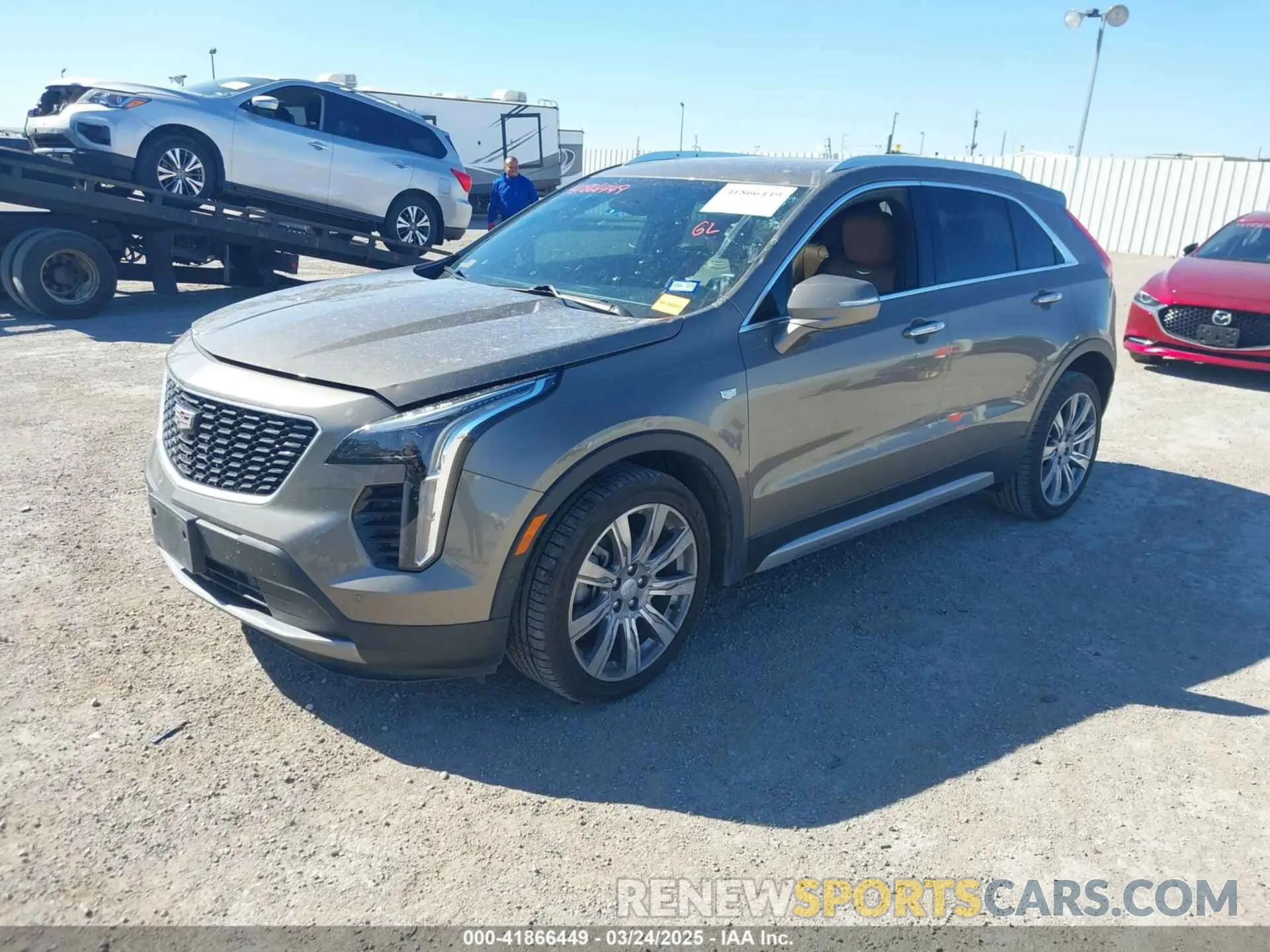 14 Photograph of a damaged car 1GYFZCR47LF052986 CADILLAC XT4 2020