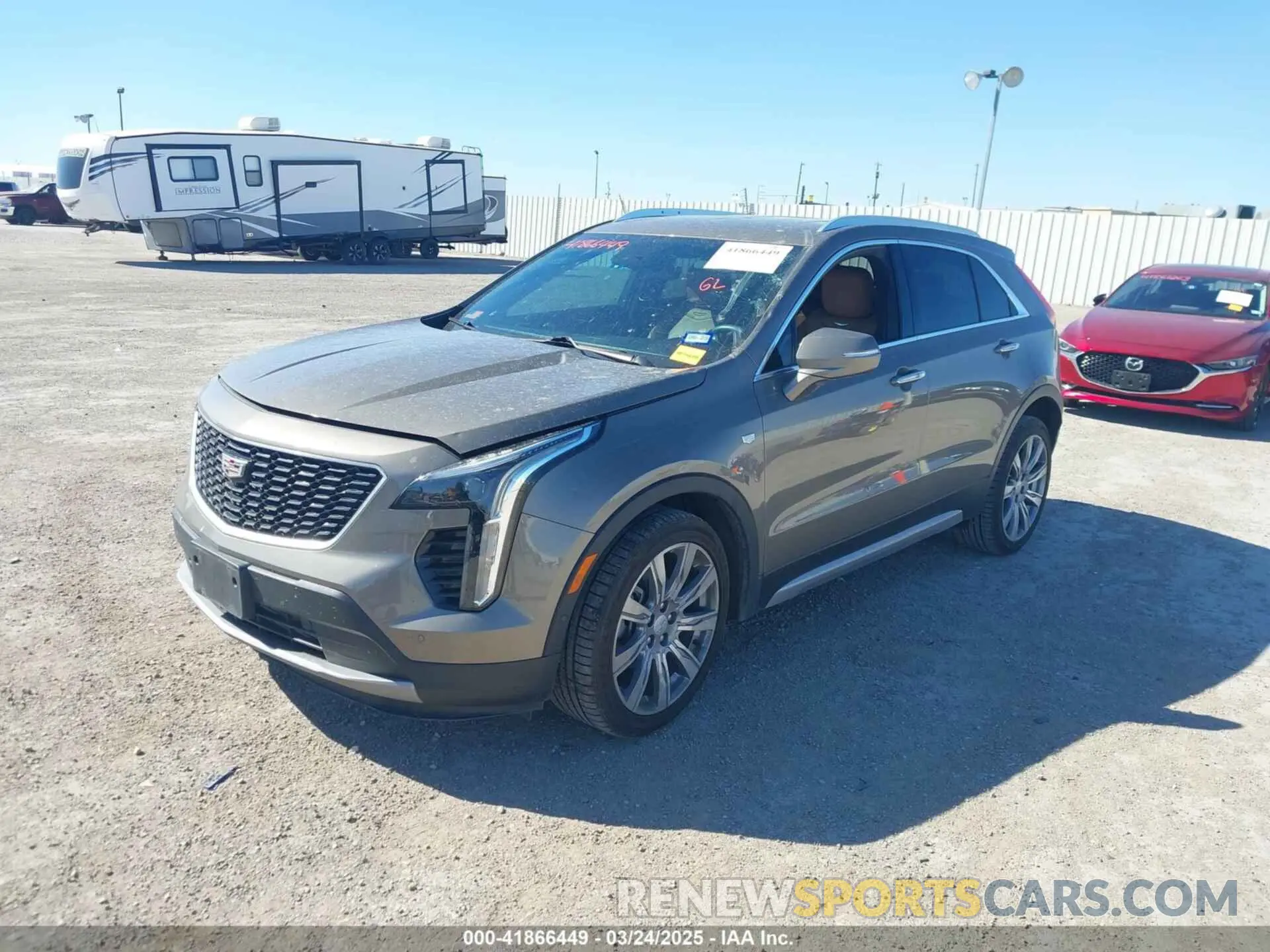 2 Photograph of a damaged car 1GYFZCR47LF052986 CADILLAC XT4 2020