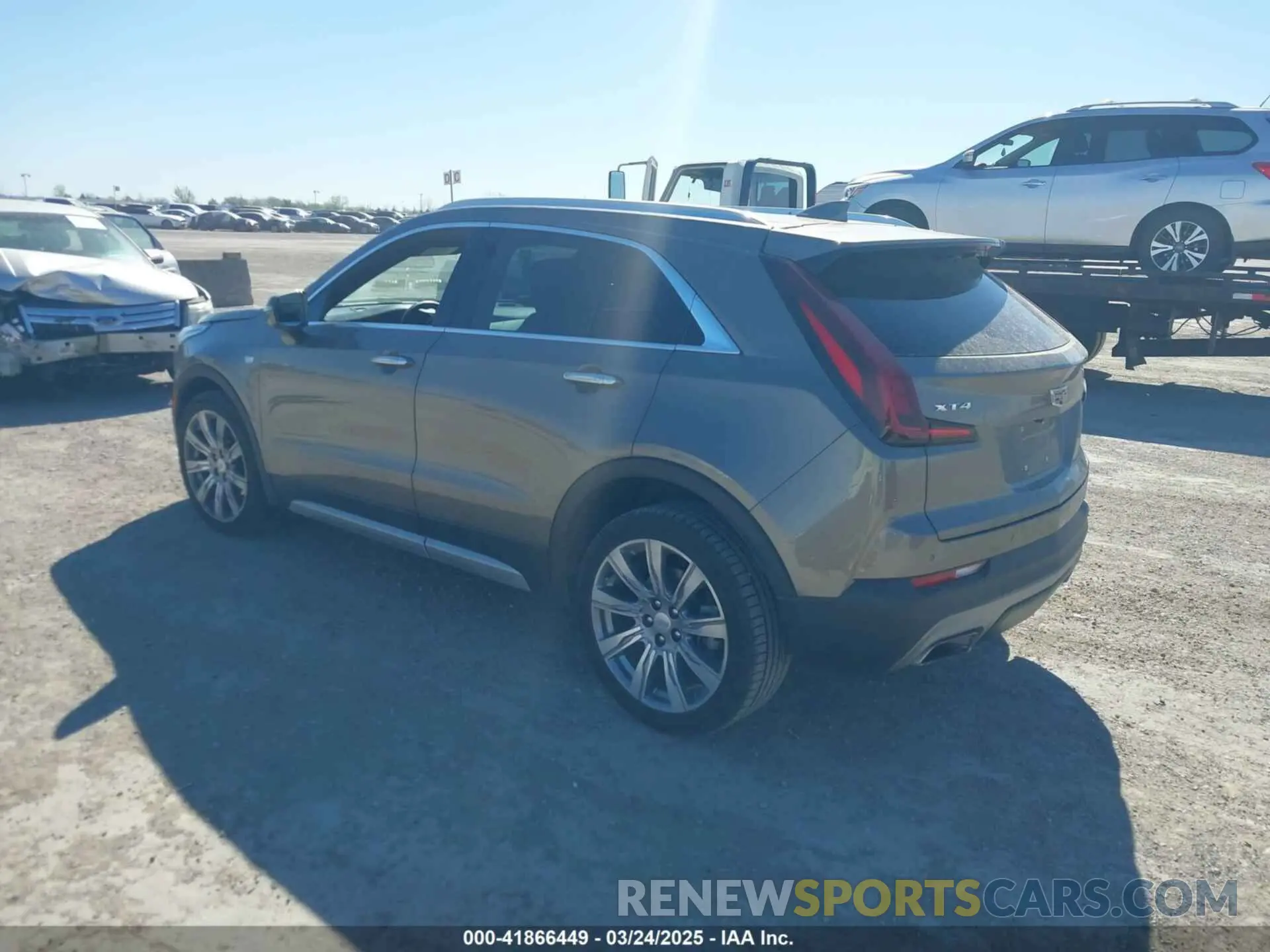 3 Photograph of a damaged car 1GYFZCR47LF052986 CADILLAC XT4 2020
