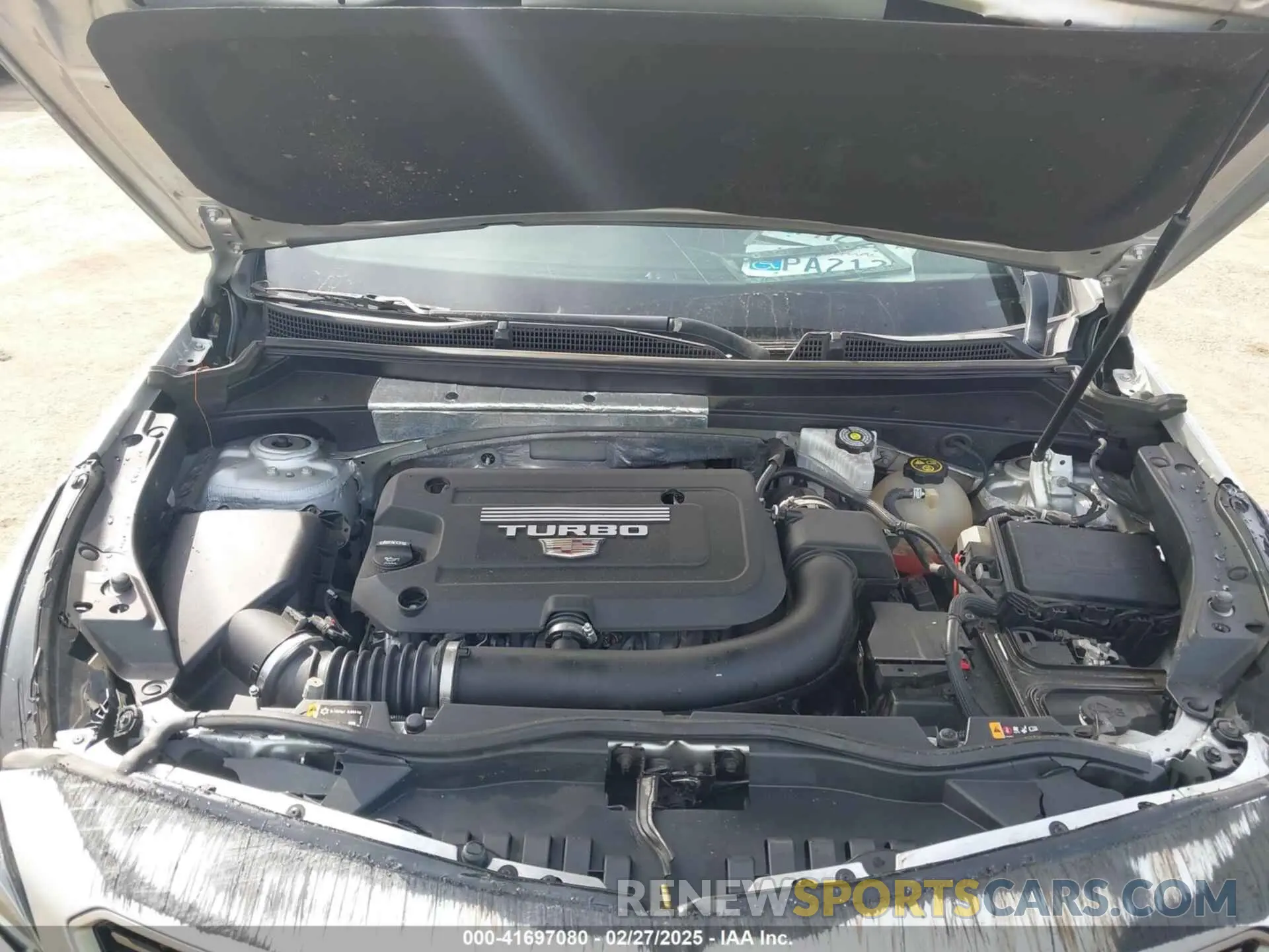10 Photograph of a damaged car 1GYFZCR48LF037235 CADILLAC XT4 2020
