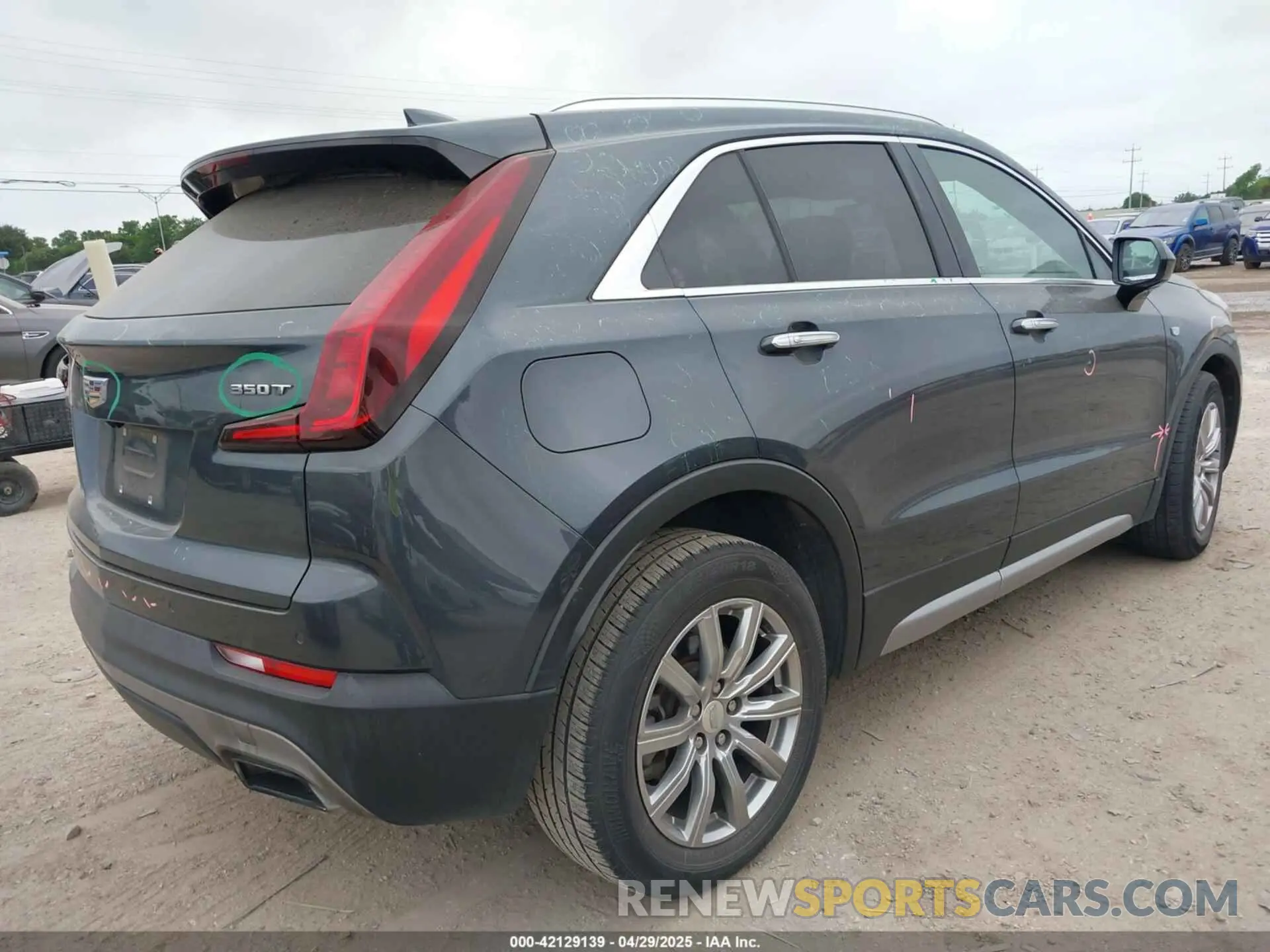 4 Photograph of a damaged car 1GYFZCR48LF068615 CADILLAC XT4 2020