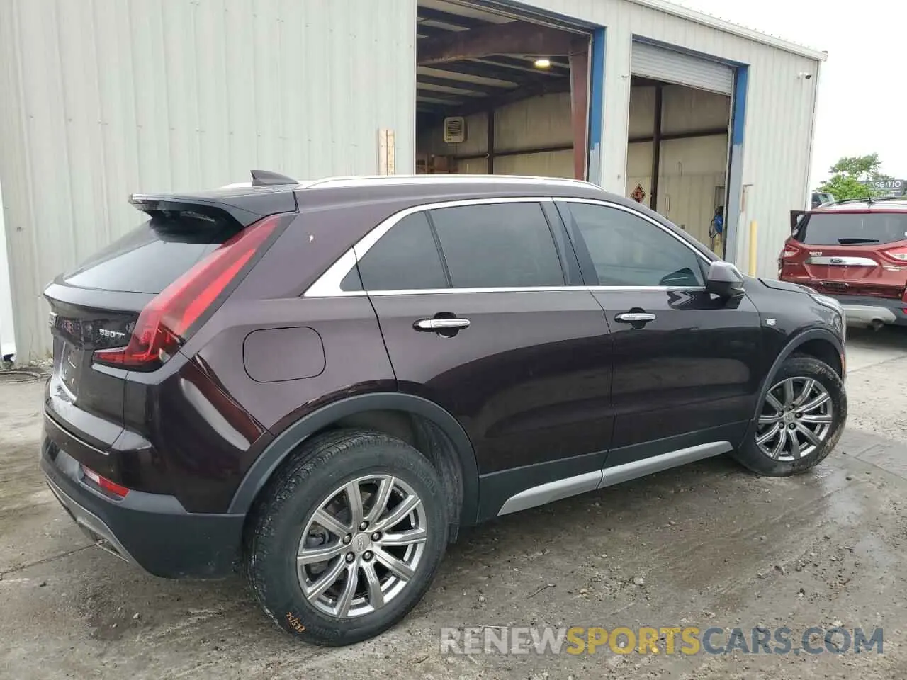 3 Photograph of a damaged car 1GYFZDR41LF025434 CADILLAC XT4 2020