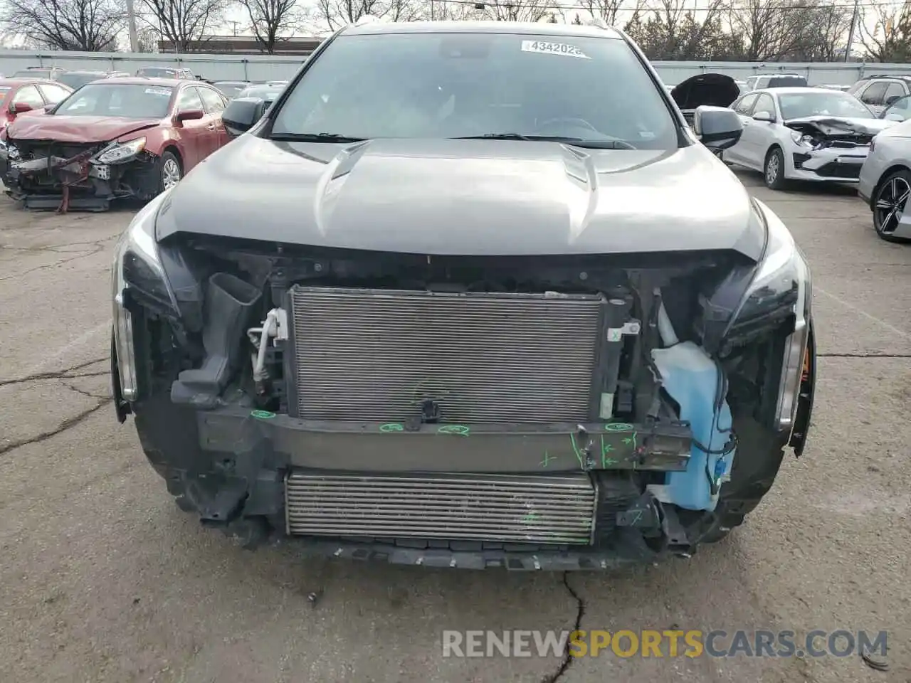 5 Photograph of a damaged car 1GYFZDR41LF066291 CADILLAC XT4 2020