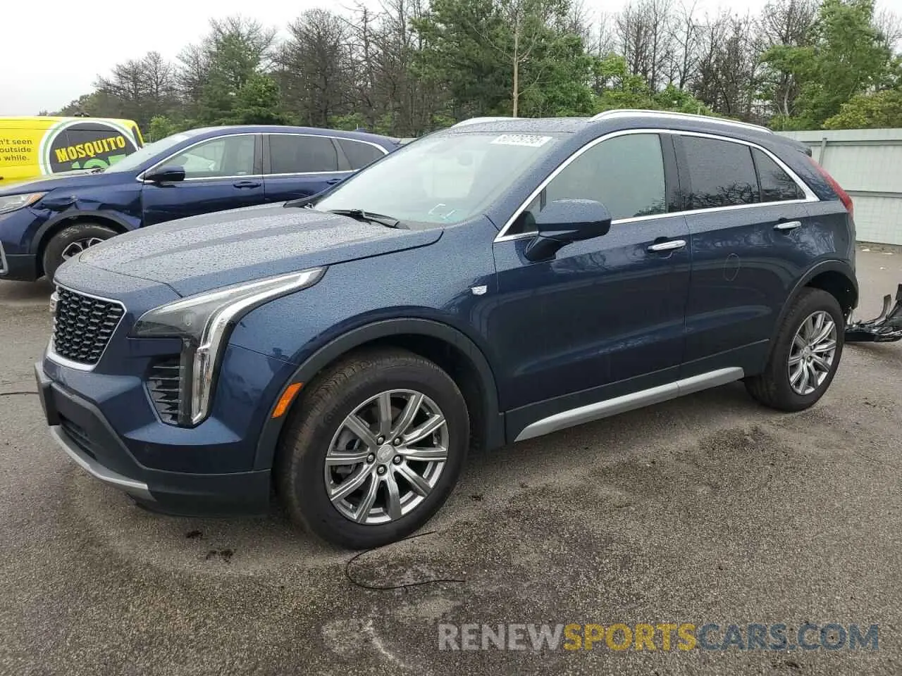 1 Photograph of a damaged car 1GYFZDR42LF148742 CADILLAC XT4 2020