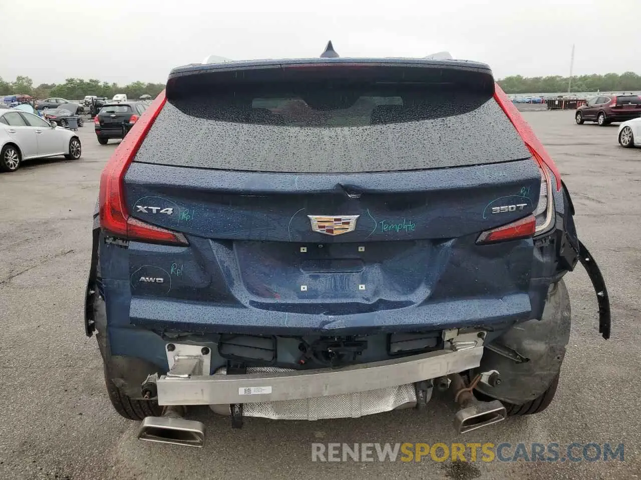 6 Photograph of a damaged car 1GYFZDR42LF148742 CADILLAC XT4 2020