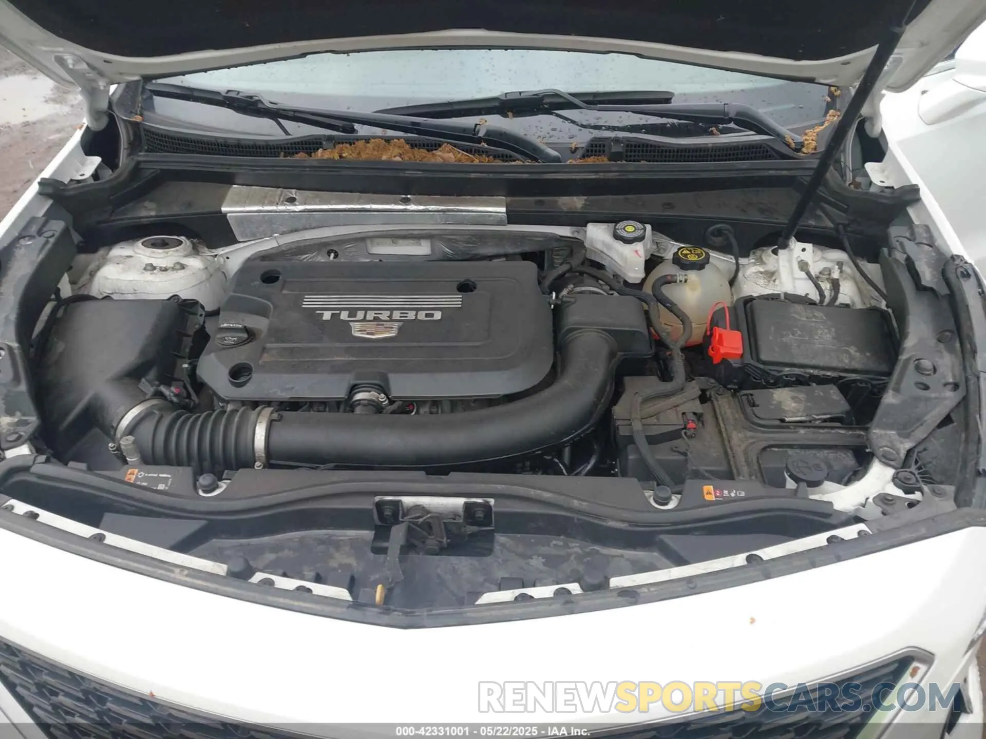 10 Photograph of a damaged car 1GYFZDR43LF072500 CADILLAC XT4 2020