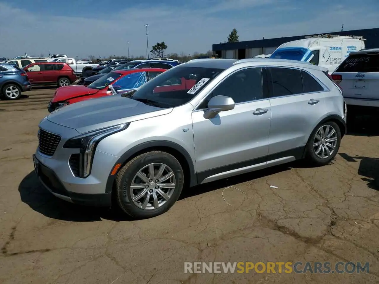 1 Photograph of a damaged car 1GYFZDR44LF026447 CADILLAC XT4 2020