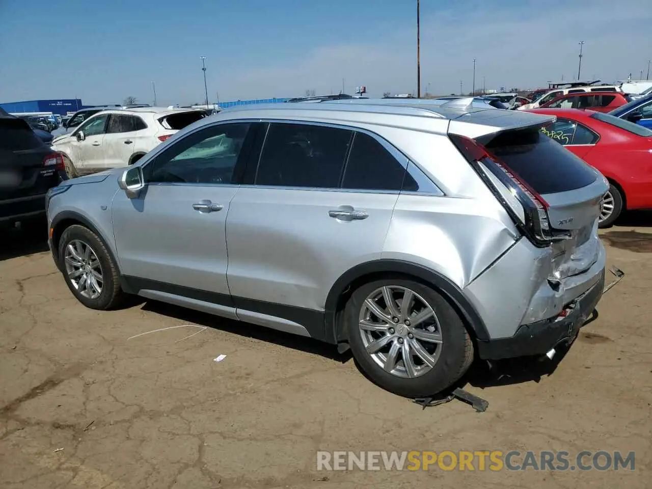 2 Photograph of a damaged car 1GYFZDR44LF026447 CADILLAC XT4 2020