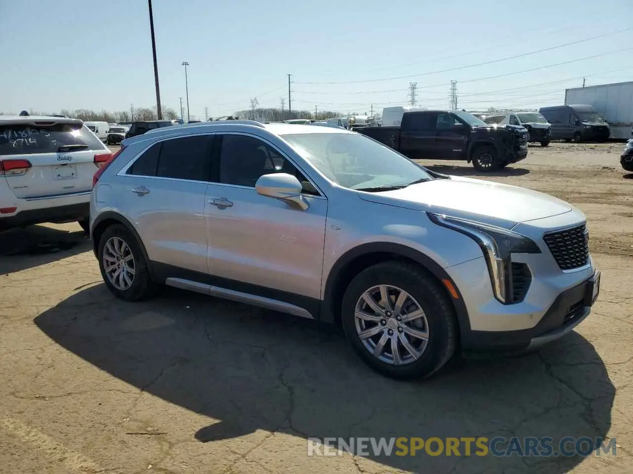 4 Photograph of a damaged car 1GYFZDR44LF026447 CADILLAC XT4 2020