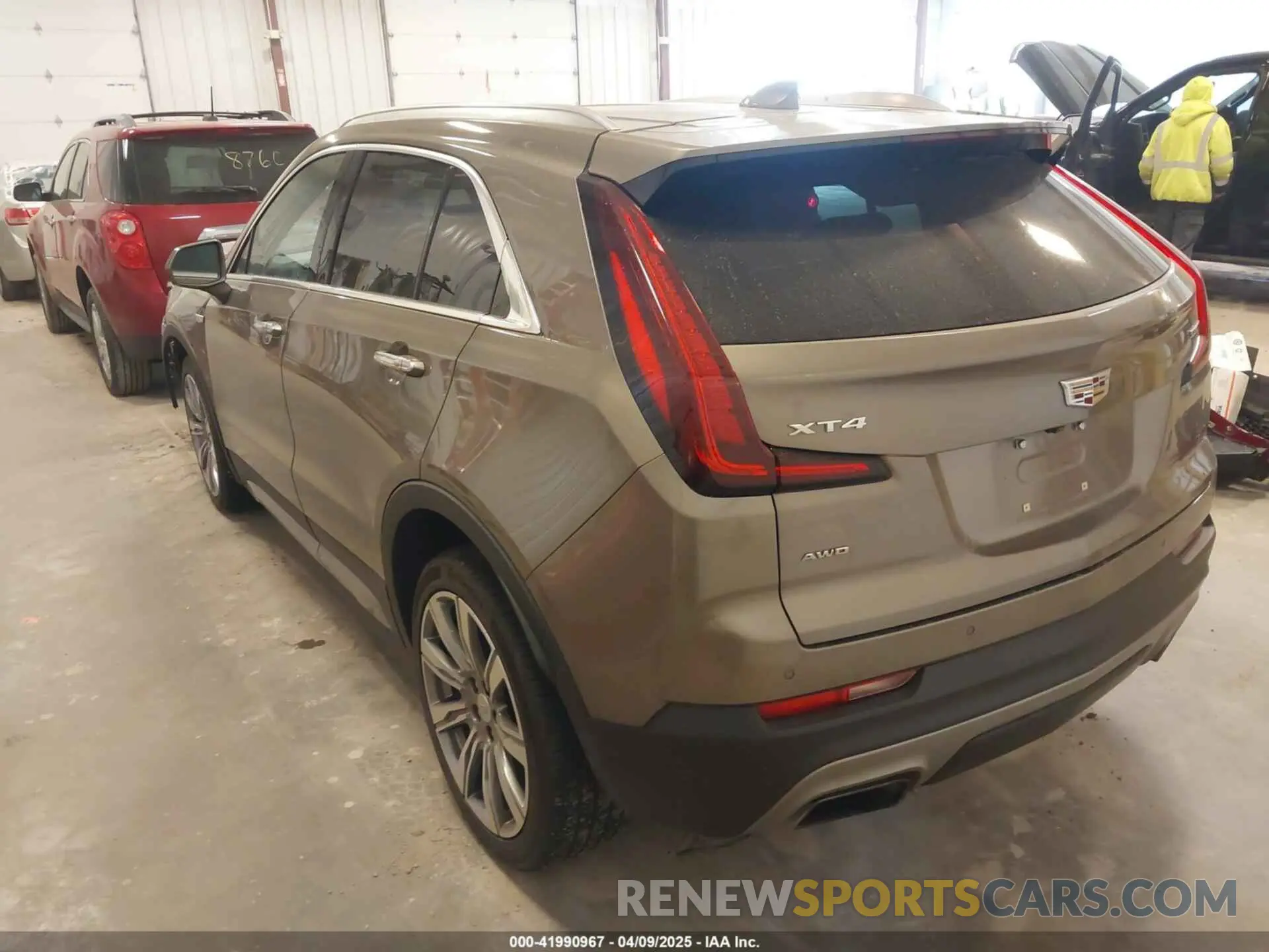 3 Photograph of a damaged car 1GYFZDR44LF068018 CADILLAC XT4 2020