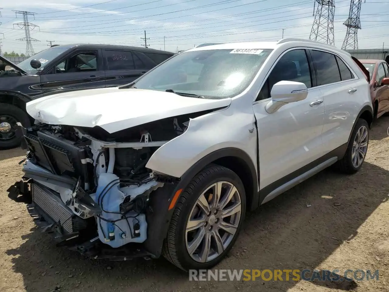 1 Photograph of a damaged car 1GYFZDR44LF143798 CADILLAC XT4 2020
