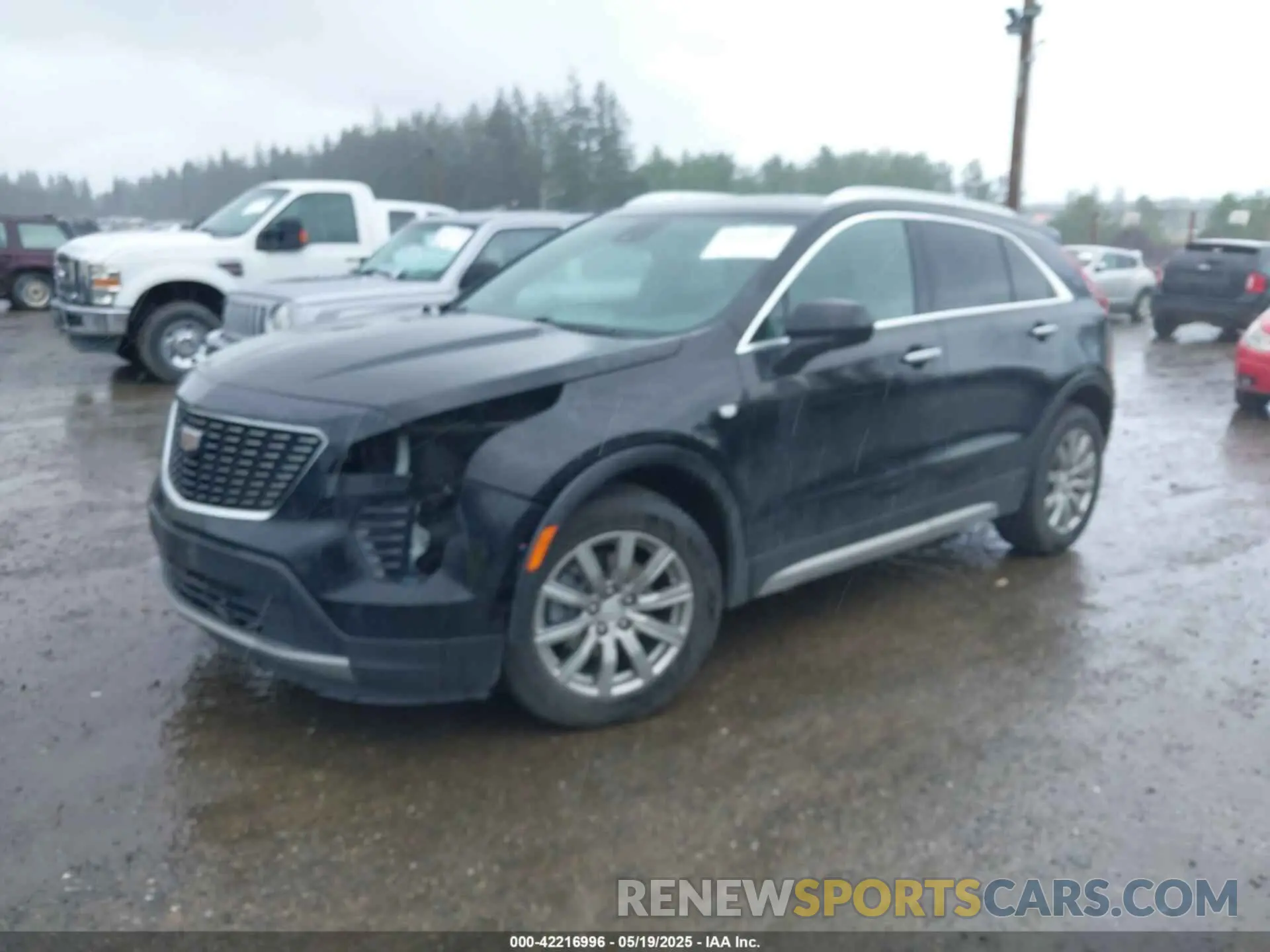 2 Photograph of a damaged car 1GYFZDR45LF049638 CADILLAC XT4 2020