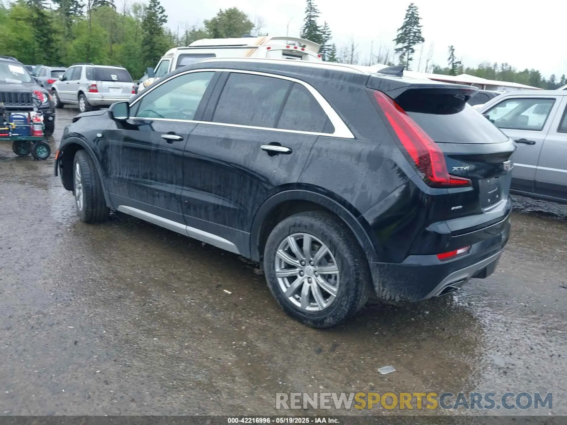 3 Photograph of a damaged car 1GYFZDR45LF049638 CADILLAC XT4 2020