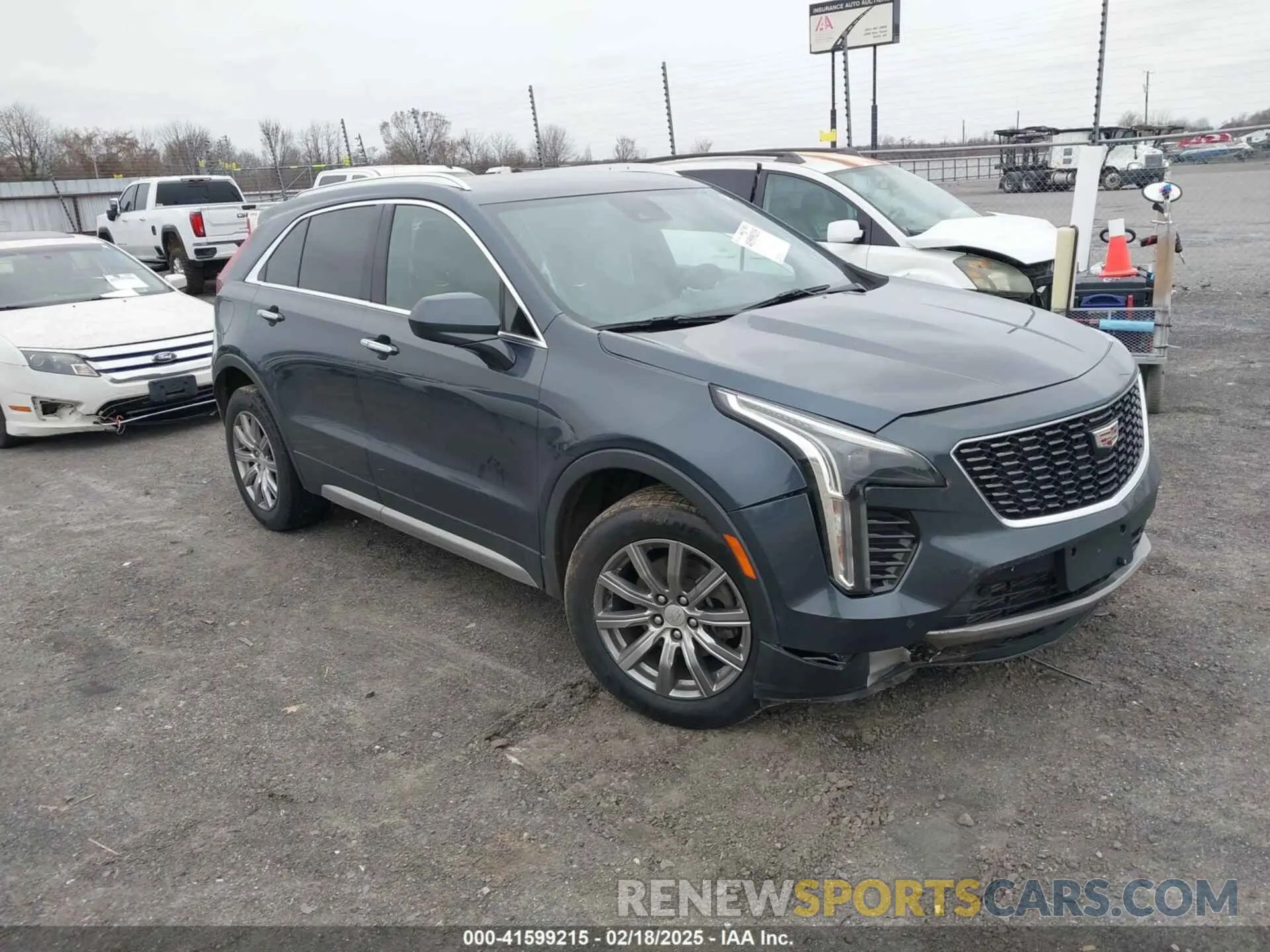 1 Photograph of a damaged car 1GYFZDR45LF062180 CADILLAC XT4 2020