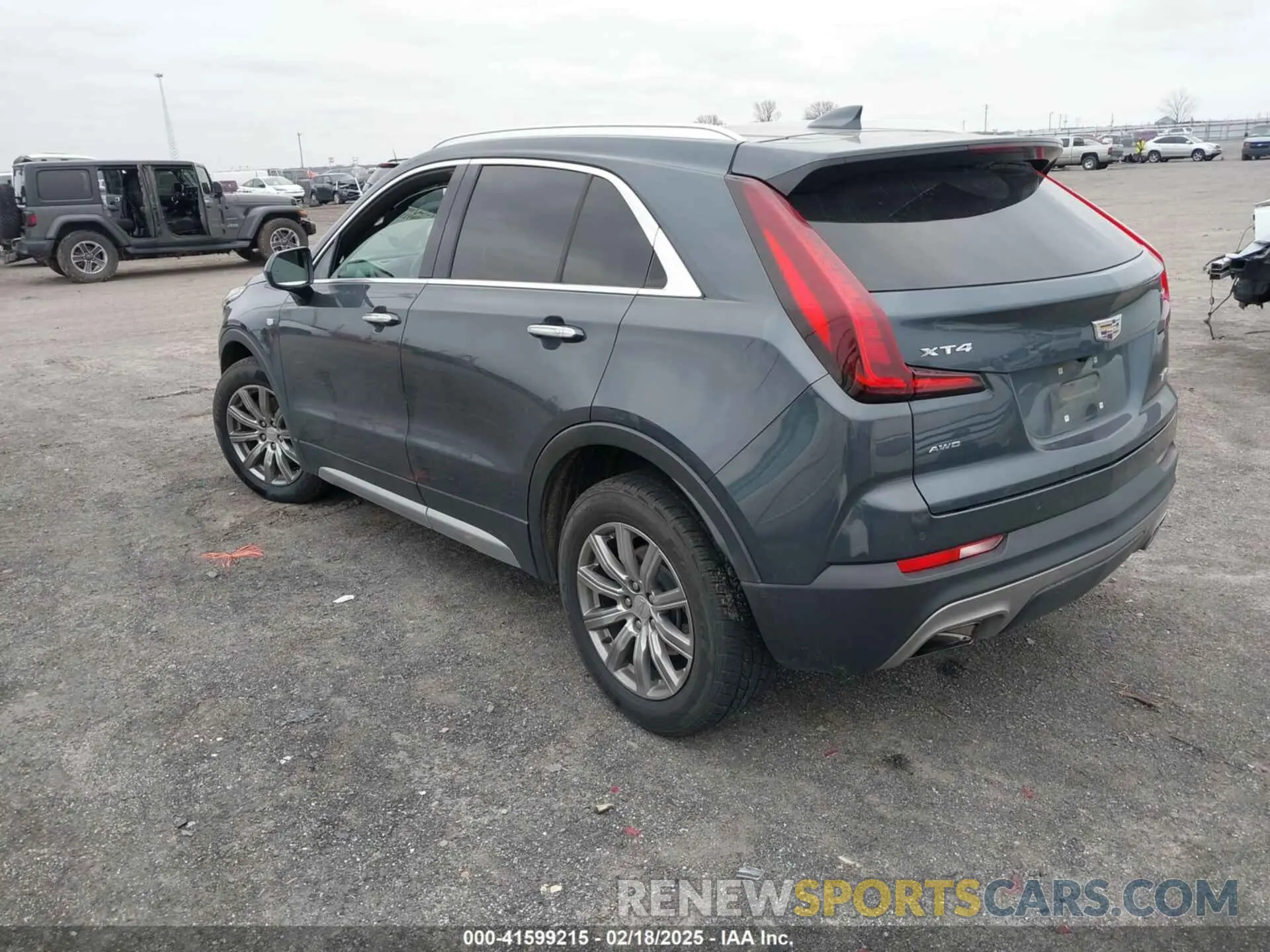 3 Photograph of a damaged car 1GYFZDR45LF062180 CADILLAC XT4 2020