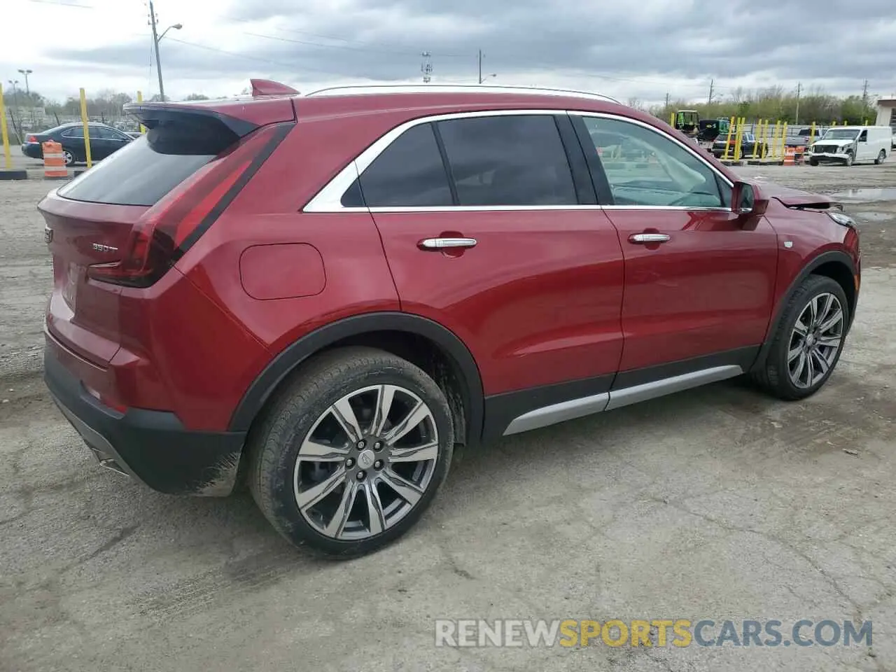 3 Photograph of a damaged car 1GYFZDR46LF016390 CADILLAC XT4 2020